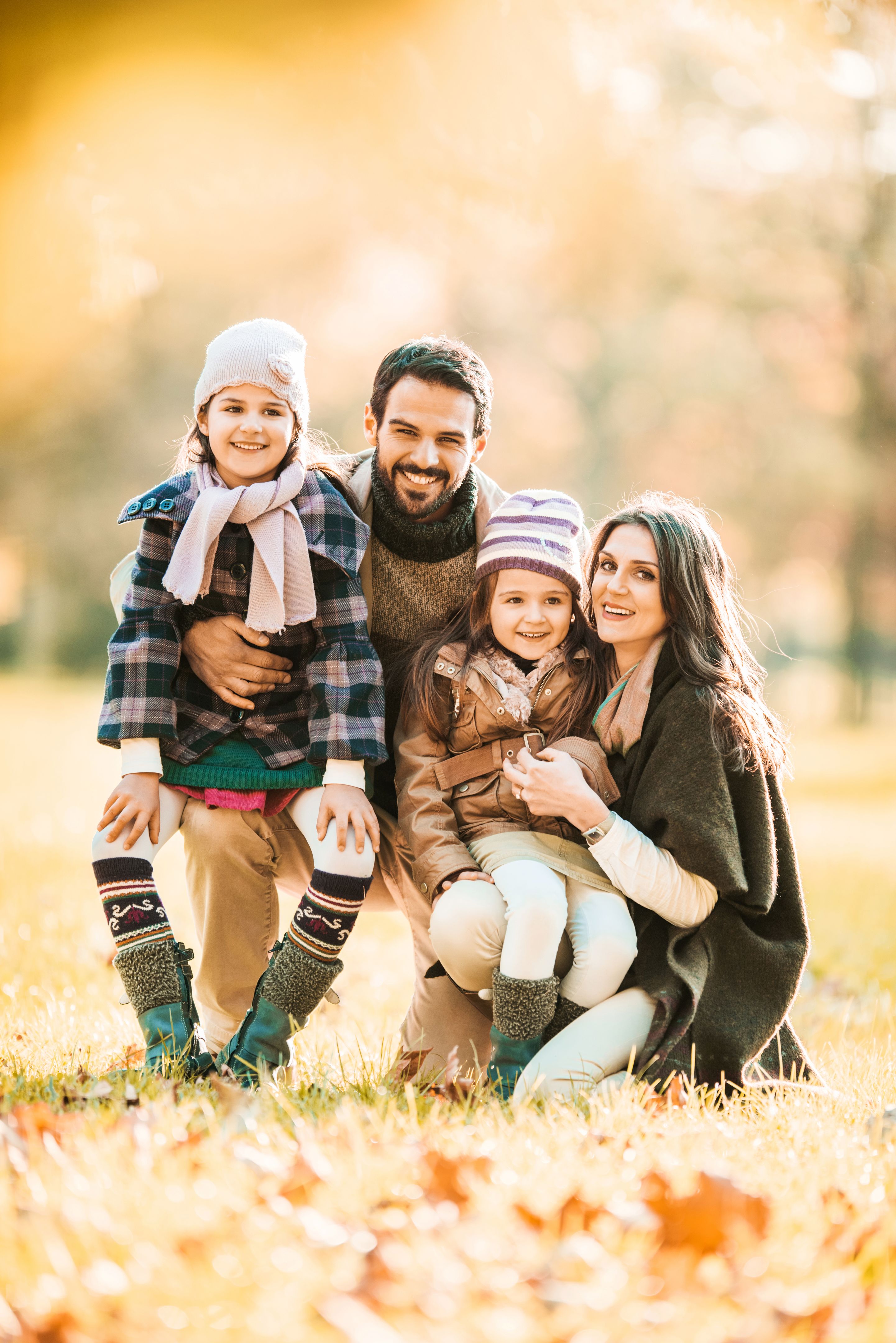 family portrait autumn
