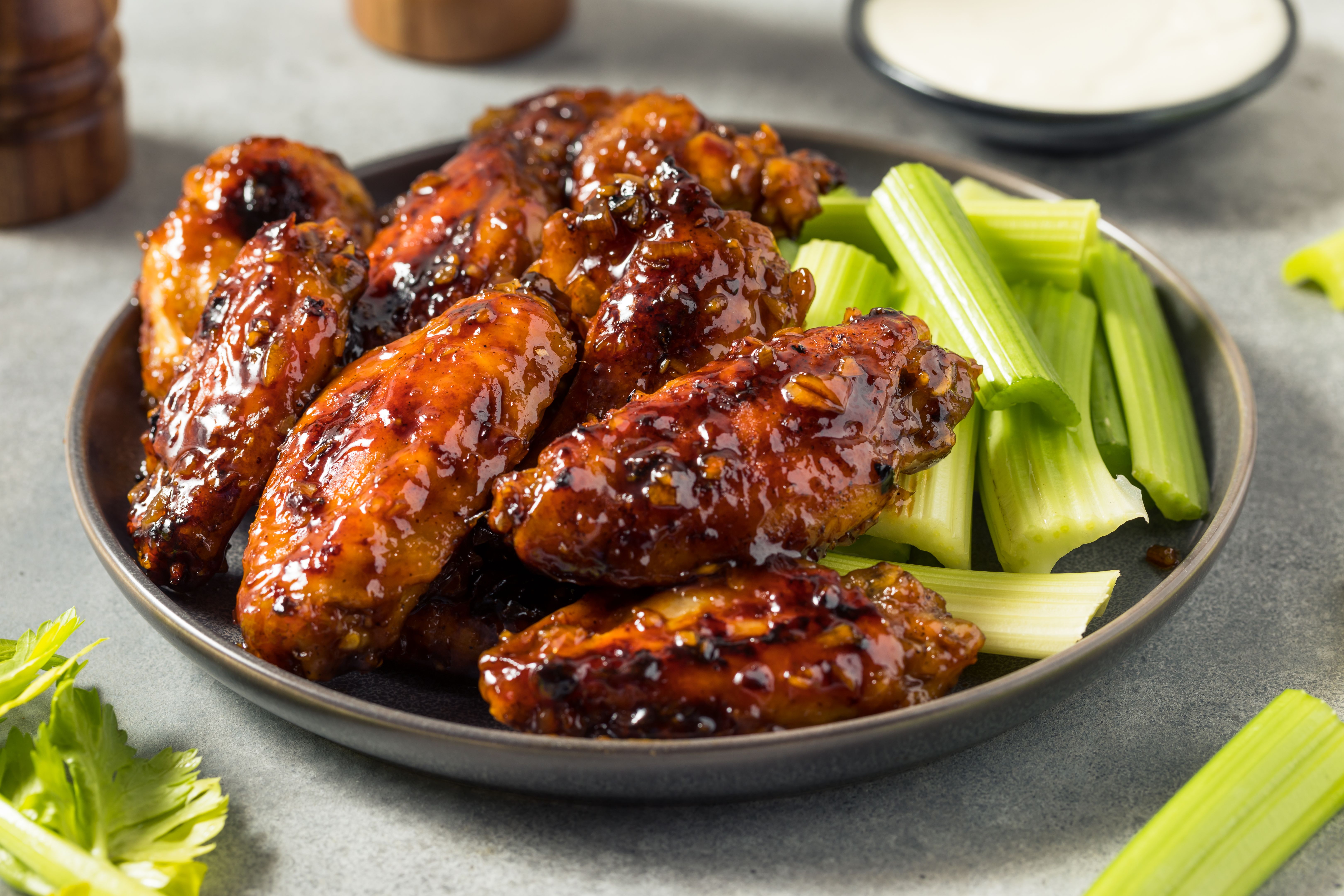 honey garlic wings