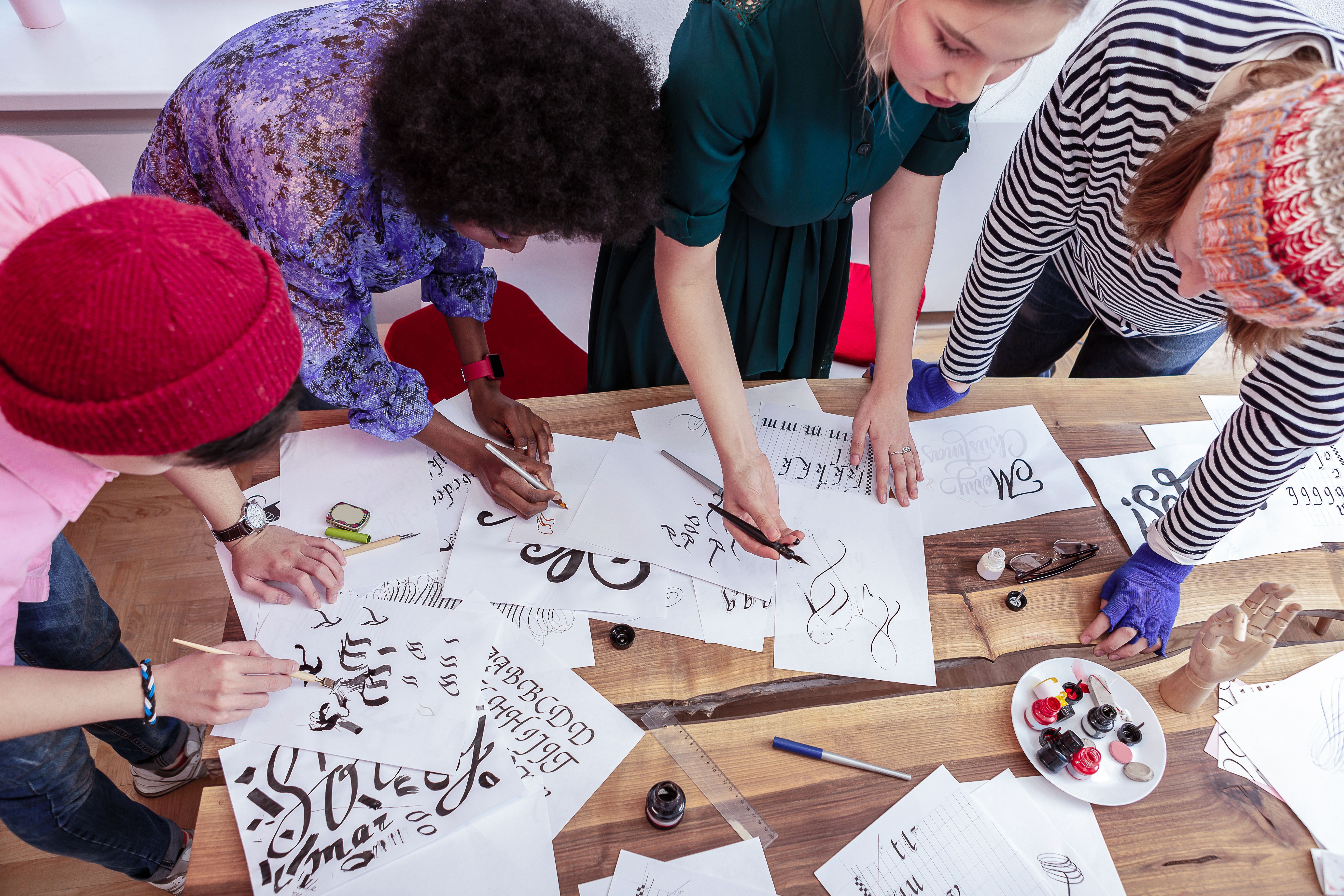calligraphy workshop