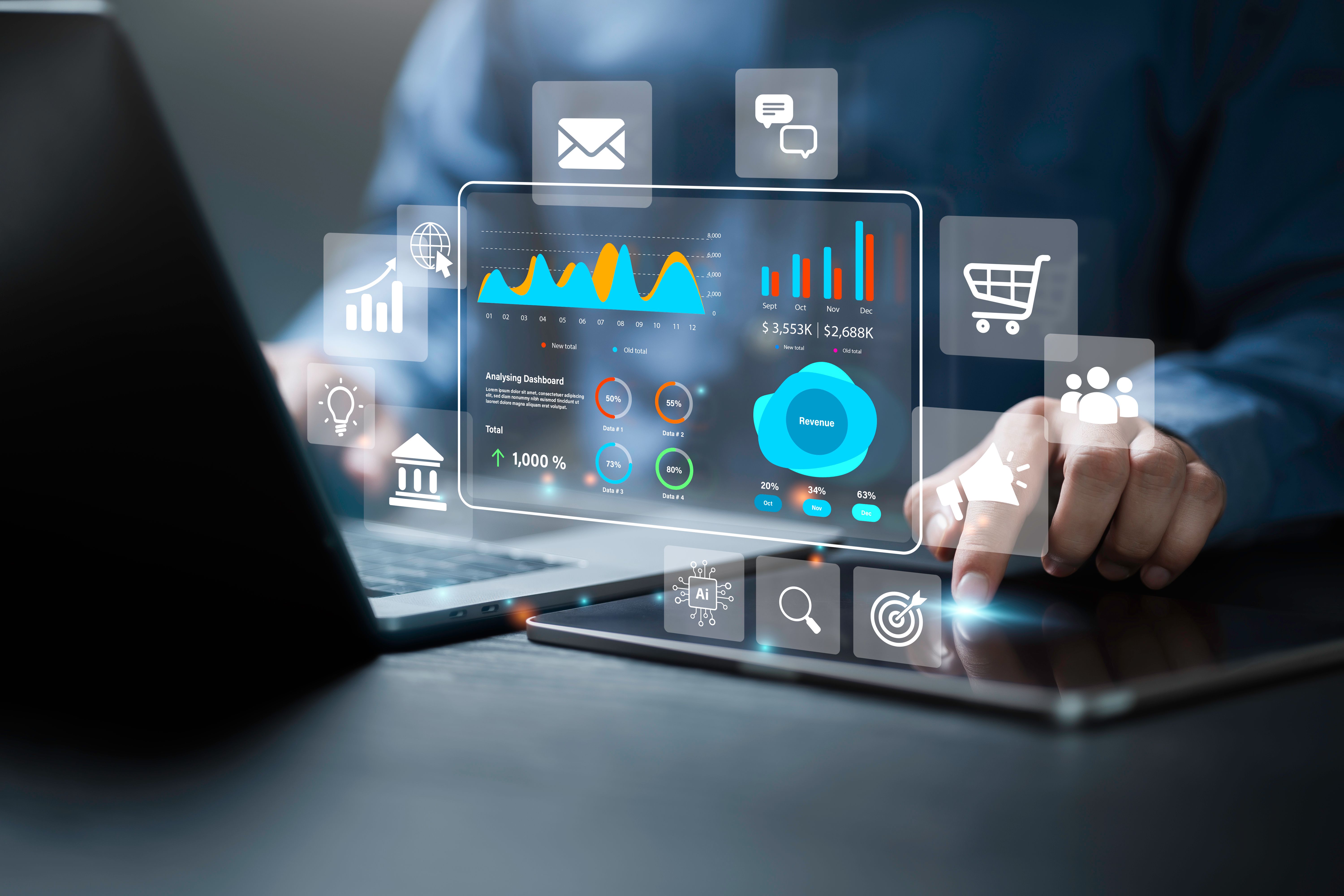 financial services website