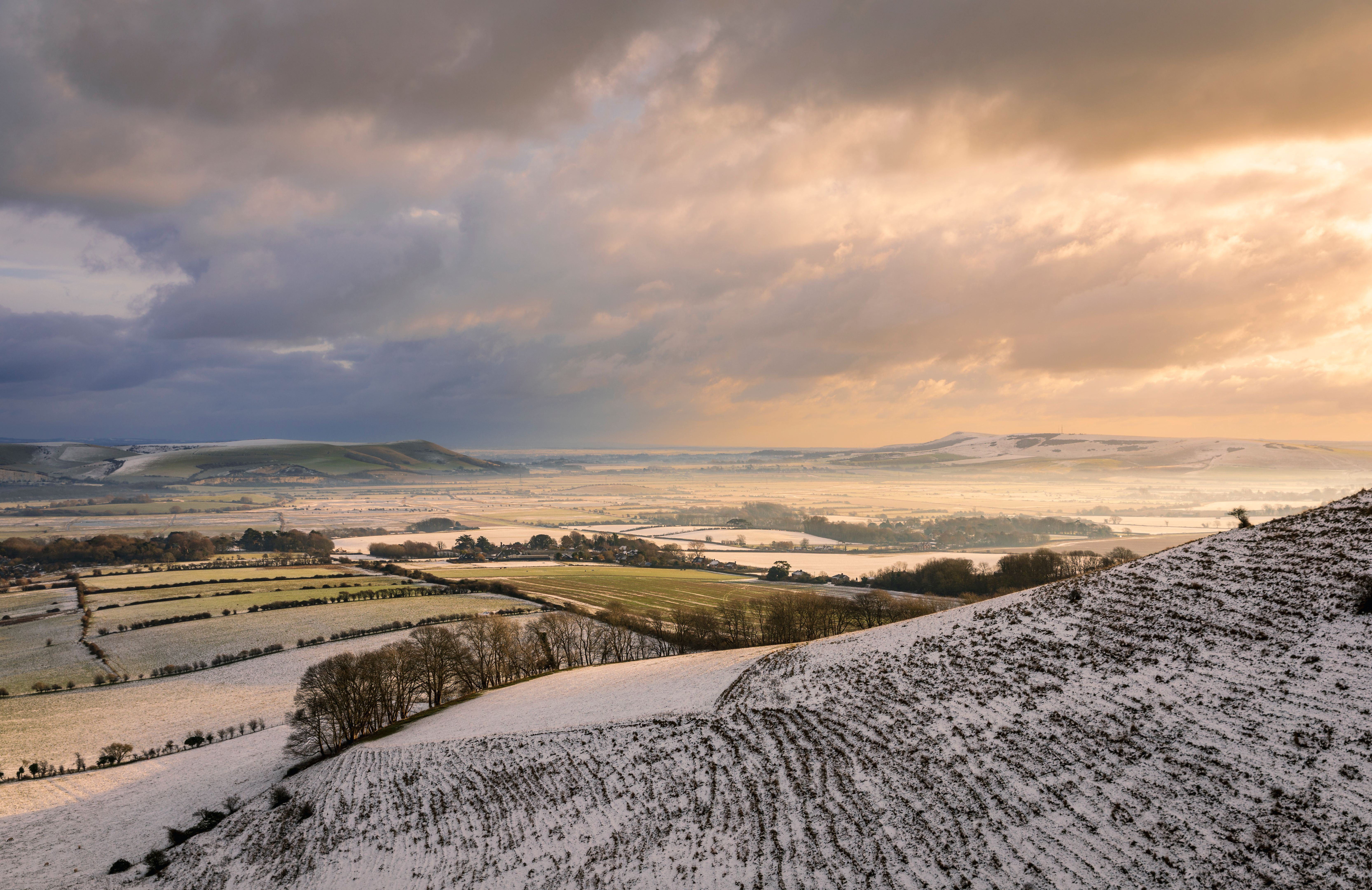 winter landscape UK
