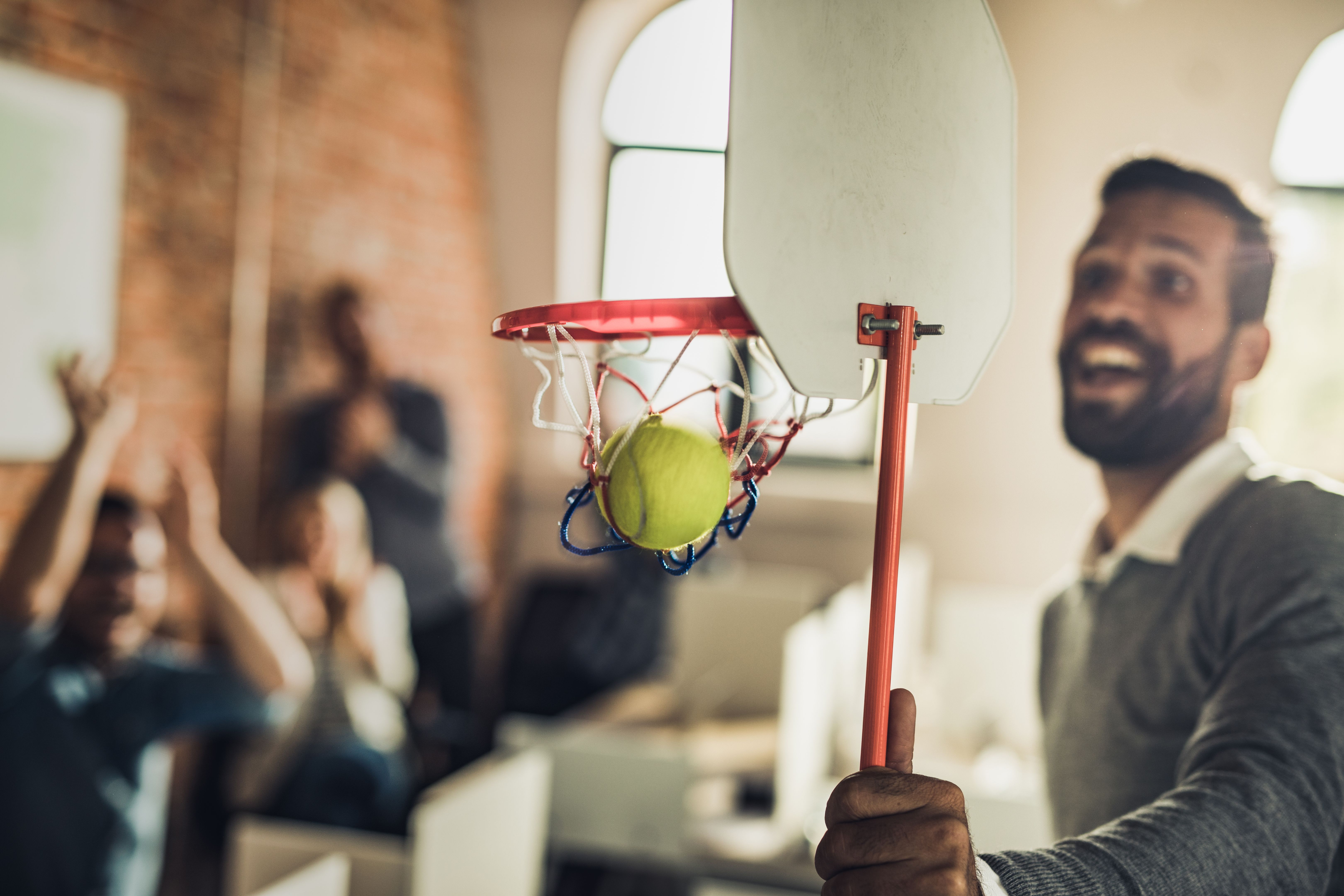 professional basketball game