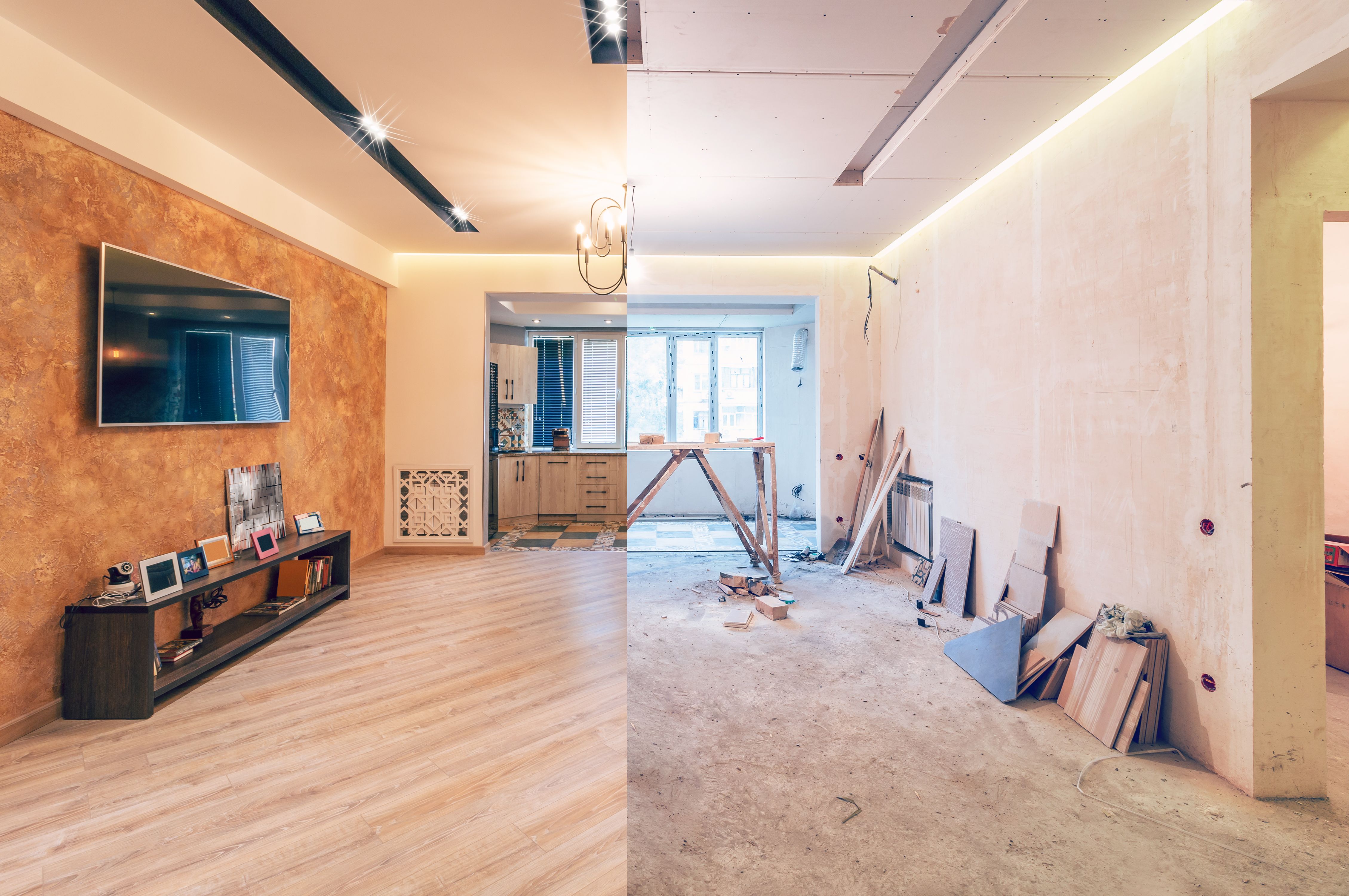 before and after home