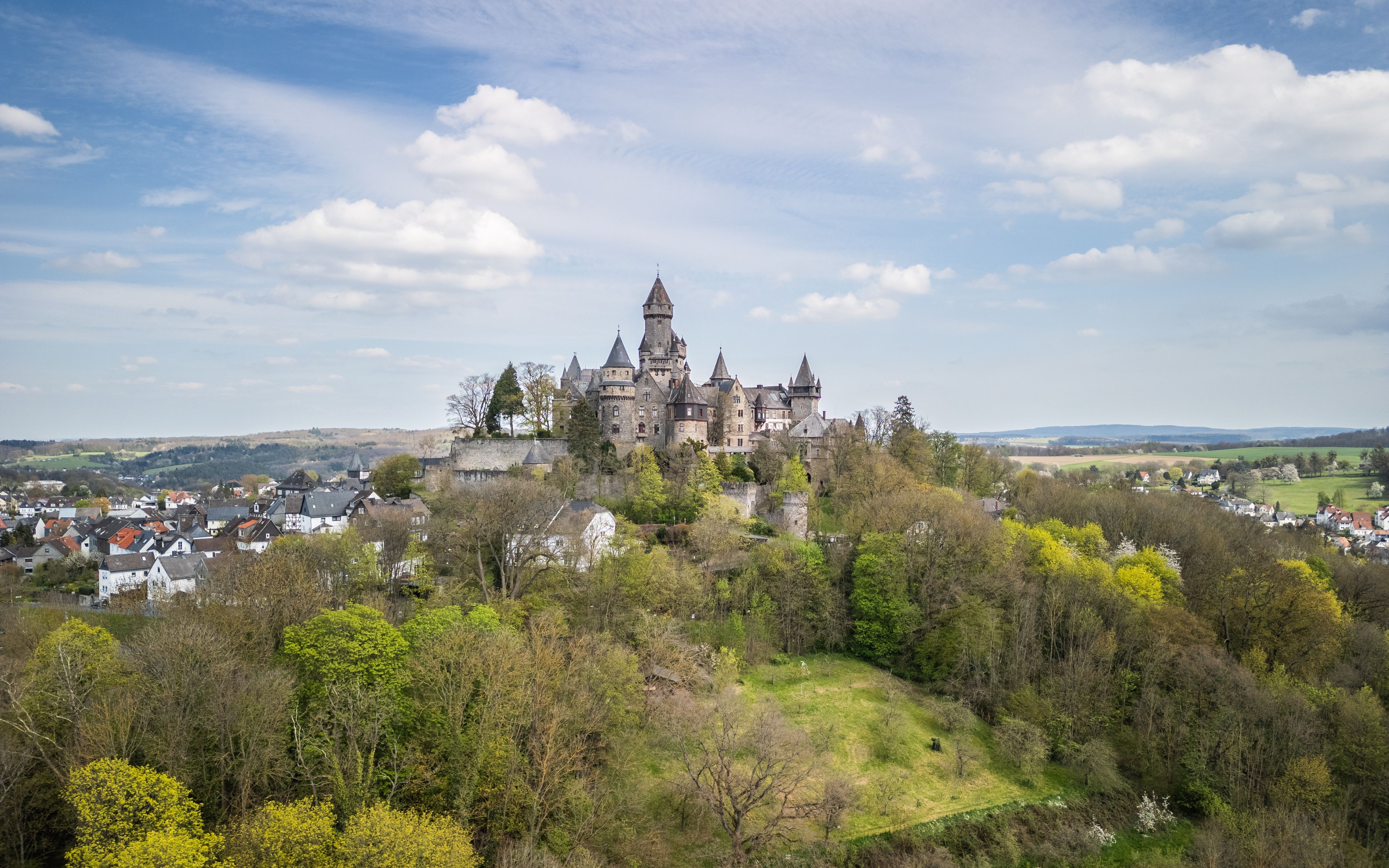 germany castle motorcycle