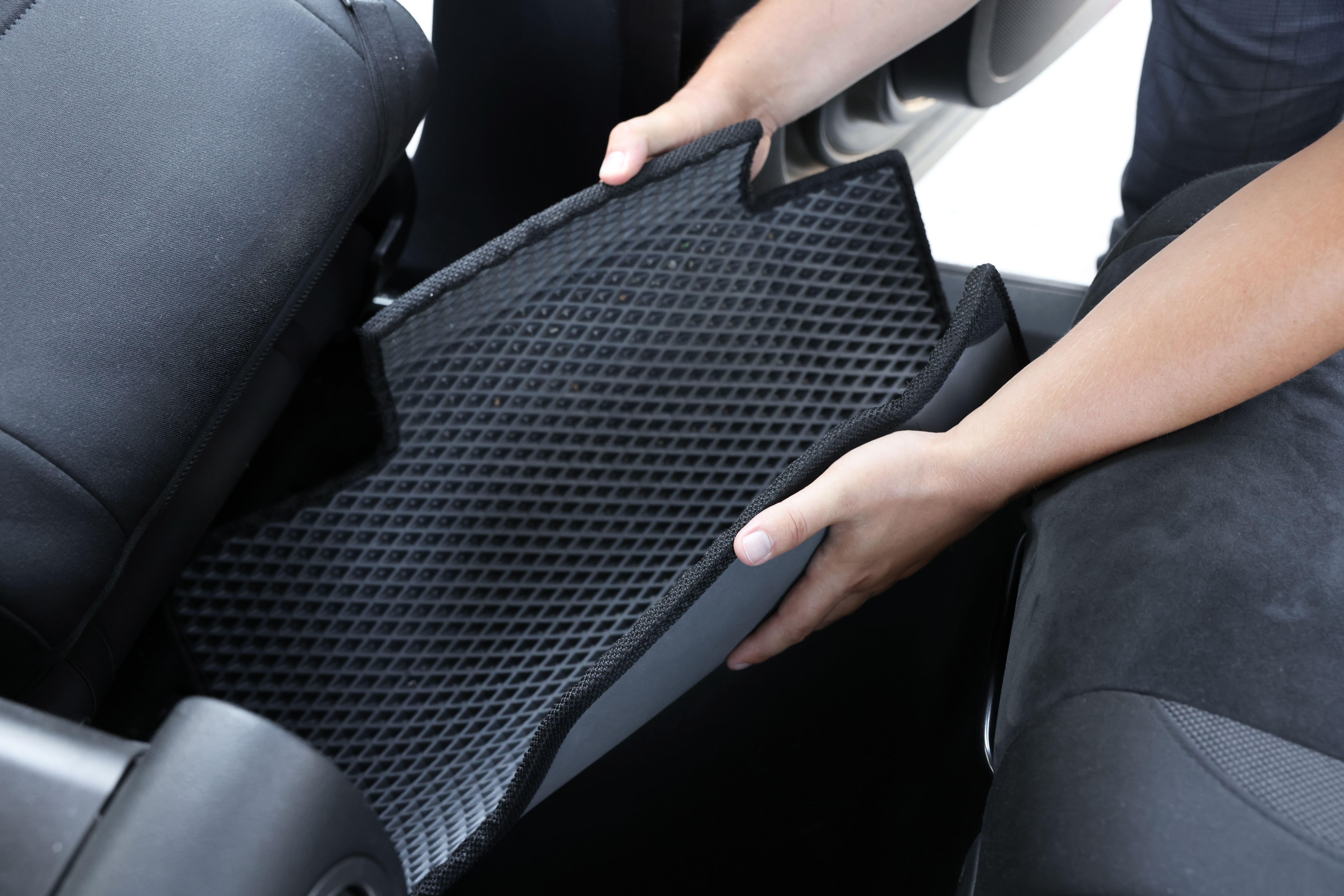 clean car interior
