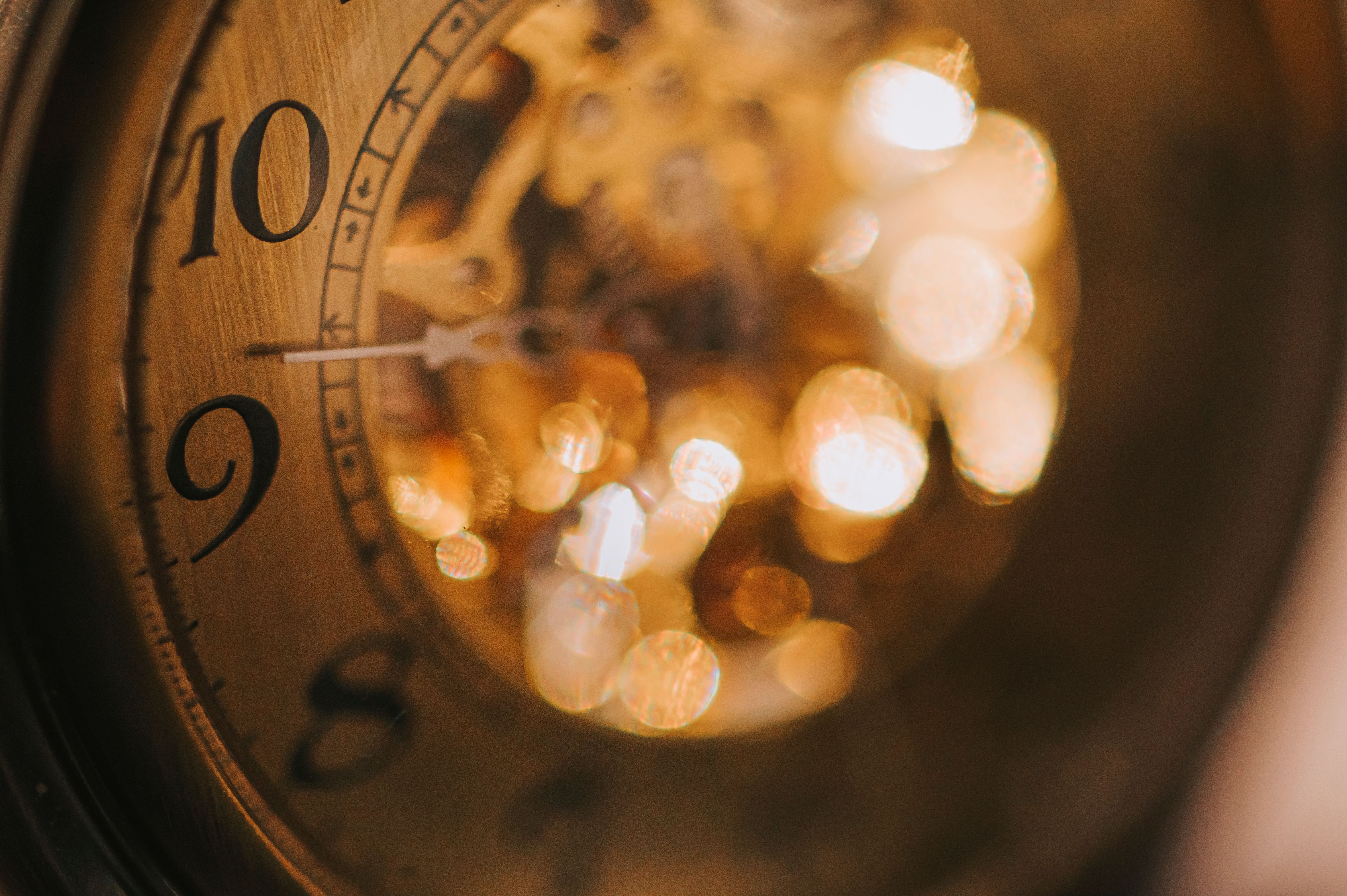 modern vintage clock