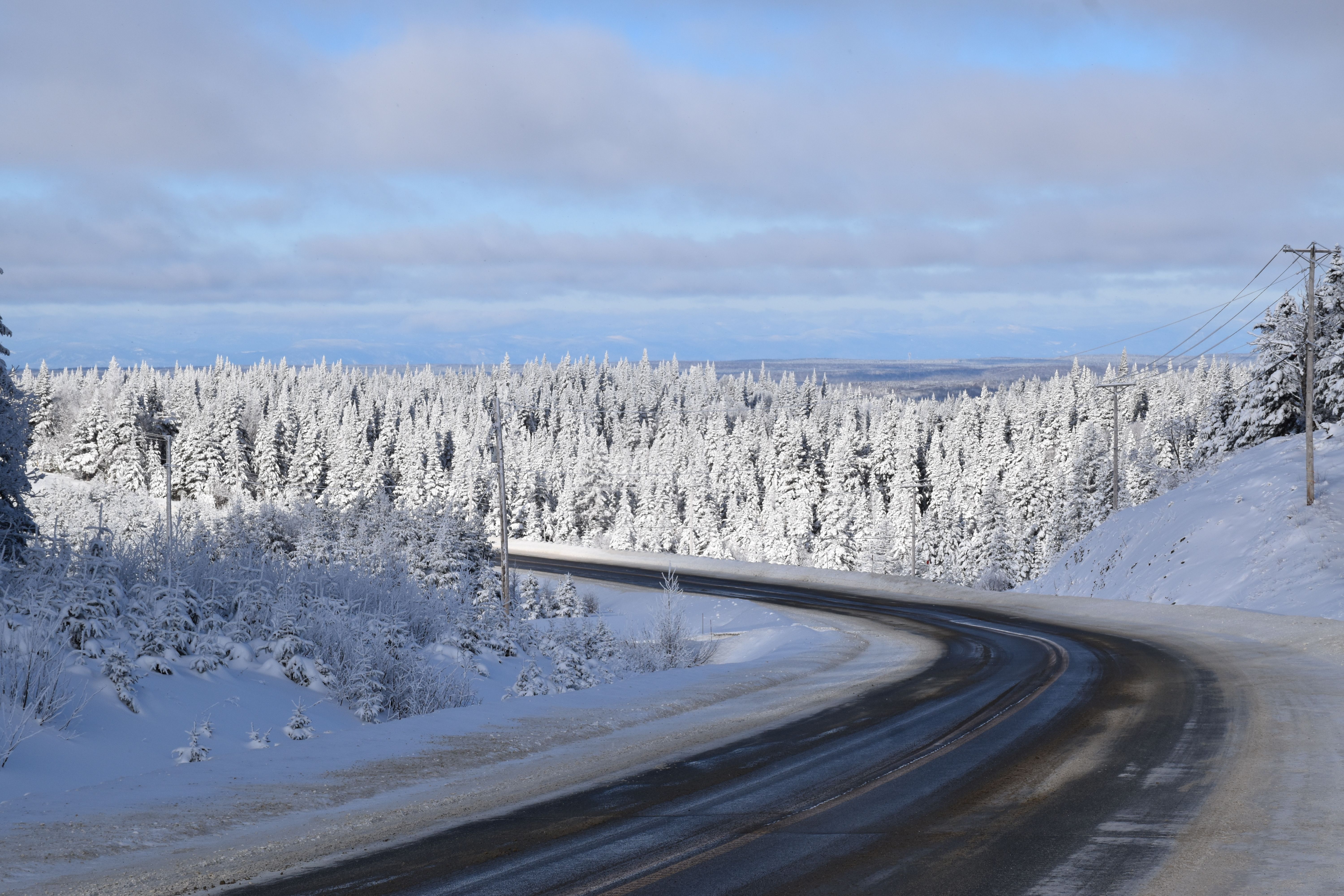 newfoundland winter roads