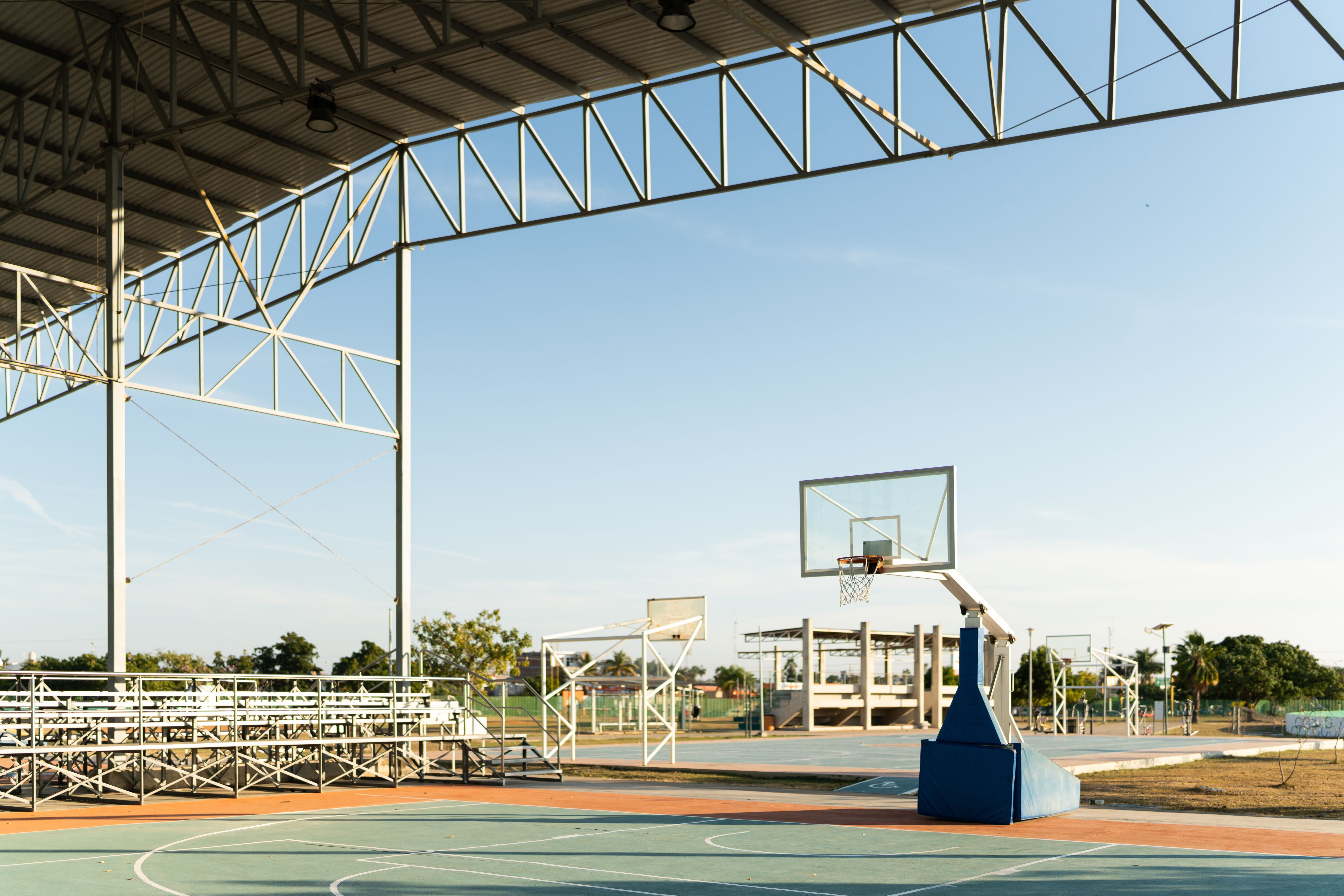 community basketball court