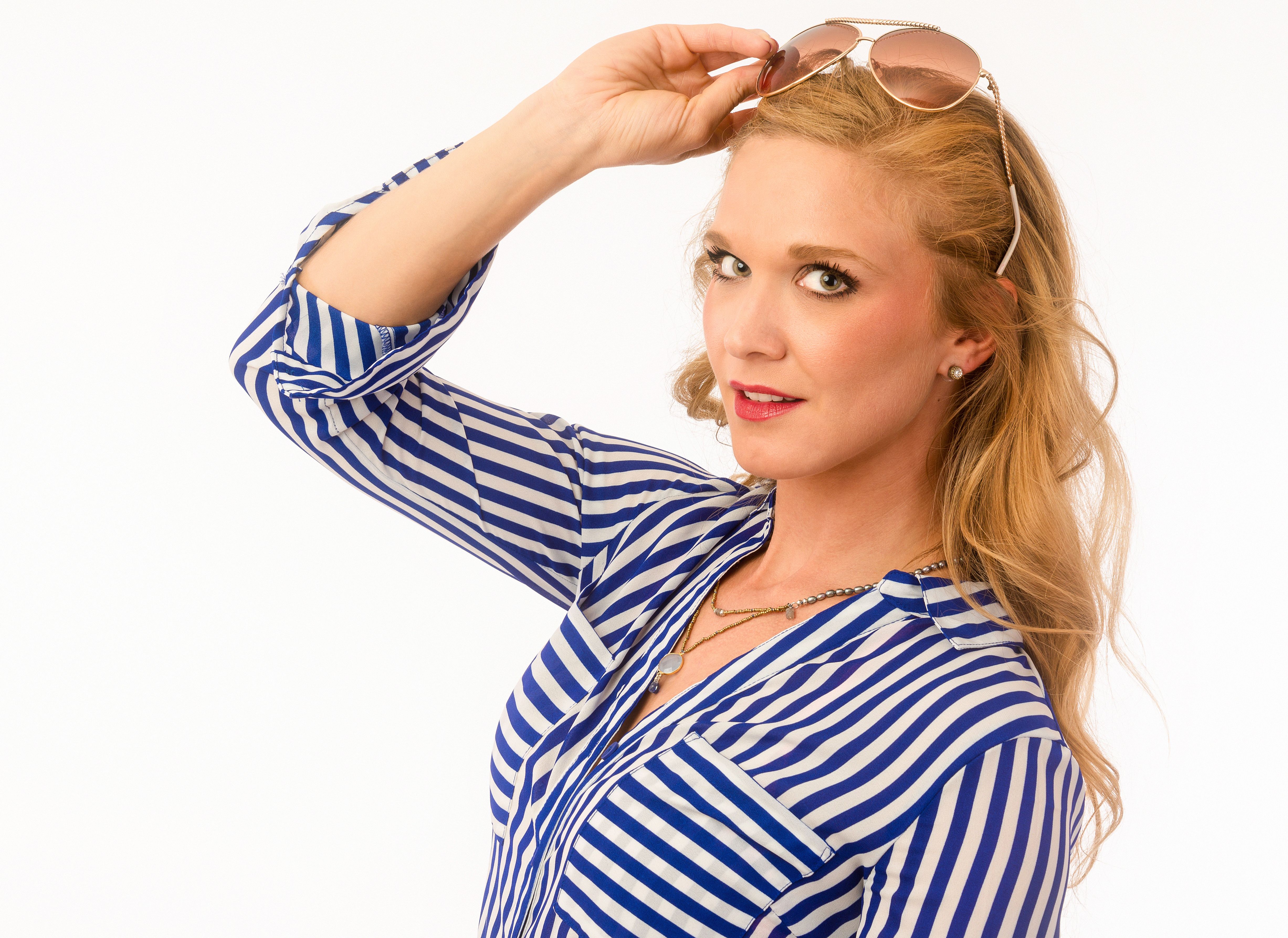 Summer Fashion Model Portrait