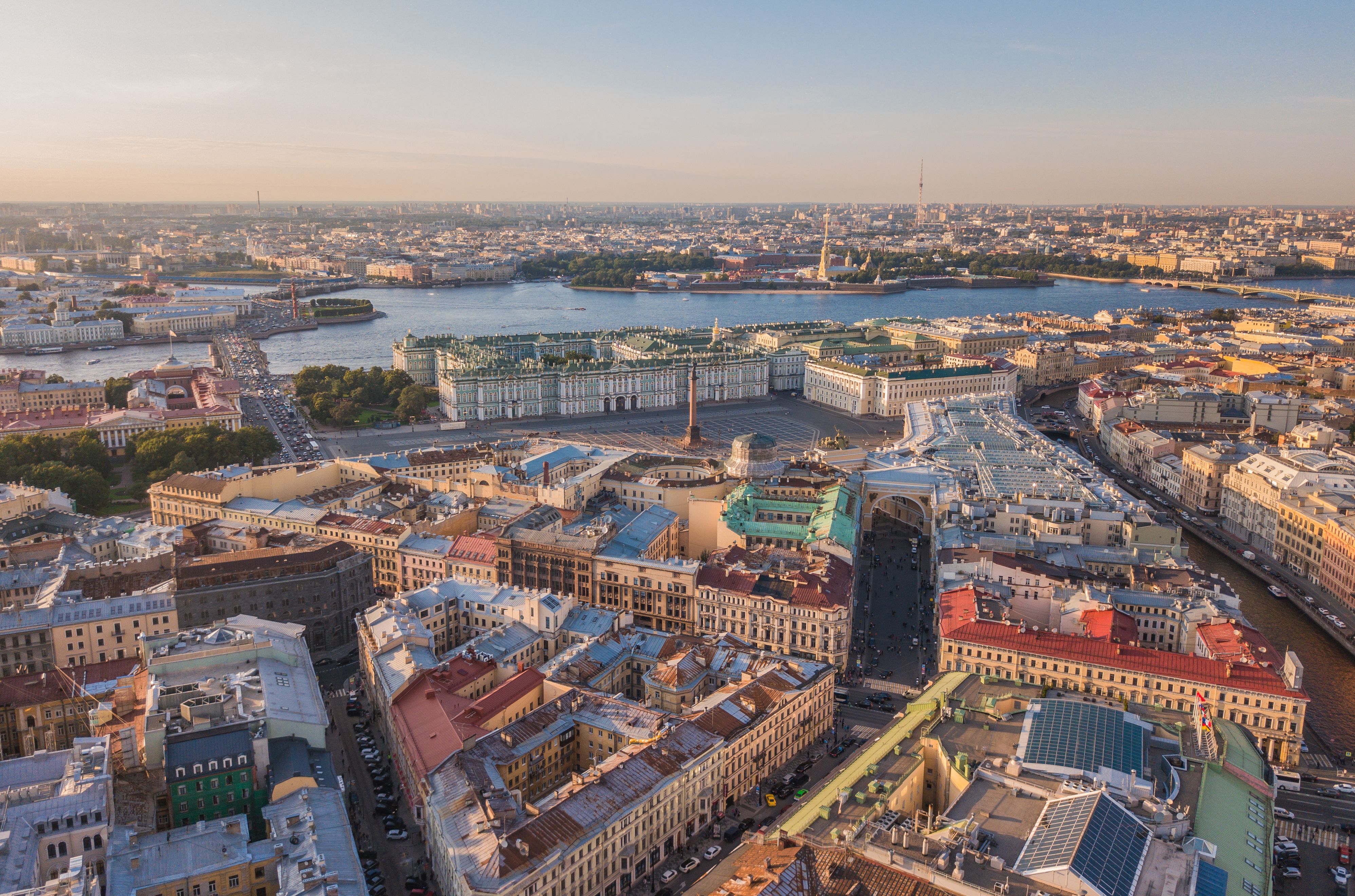 saint petersburg cityscape