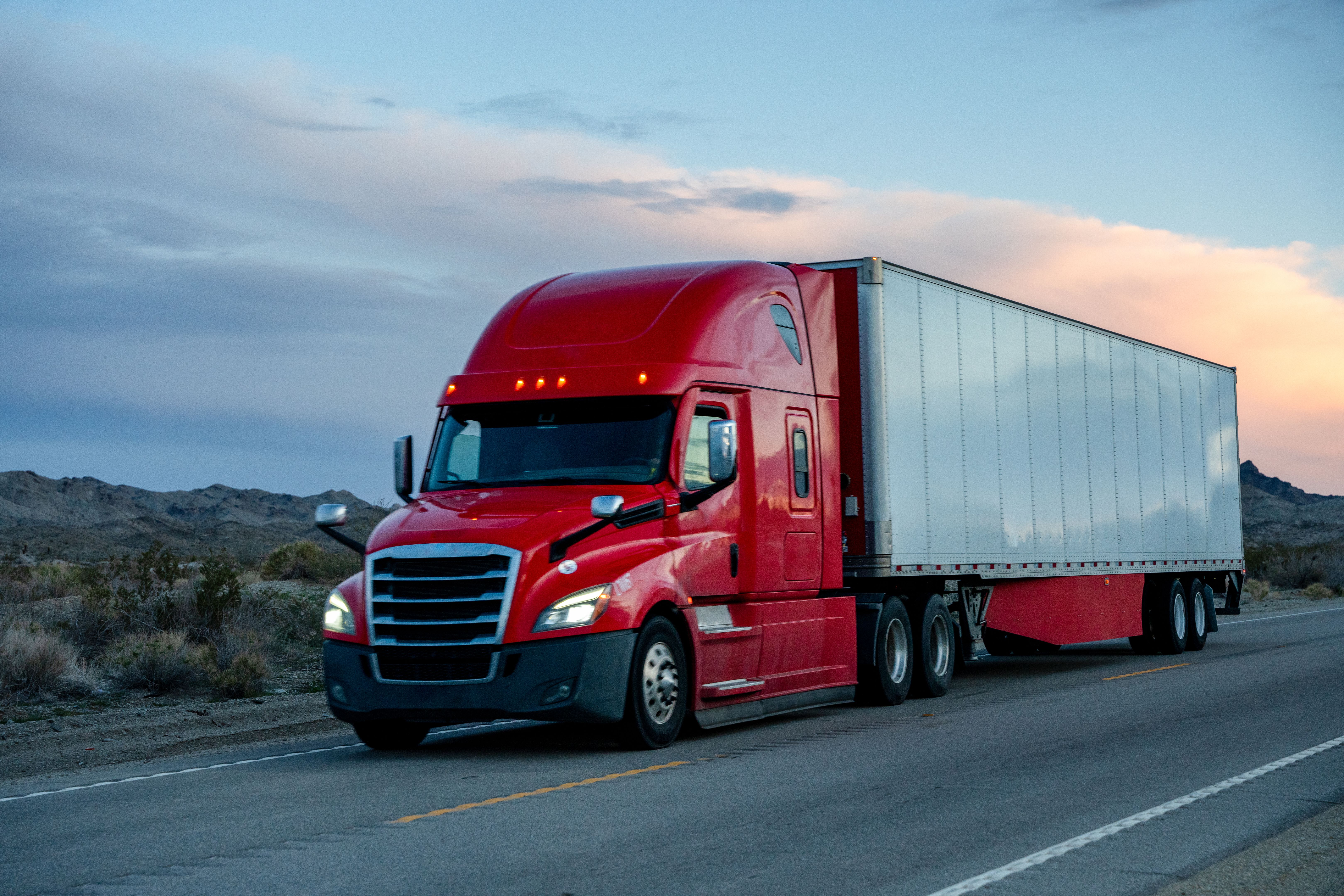 logistics truck