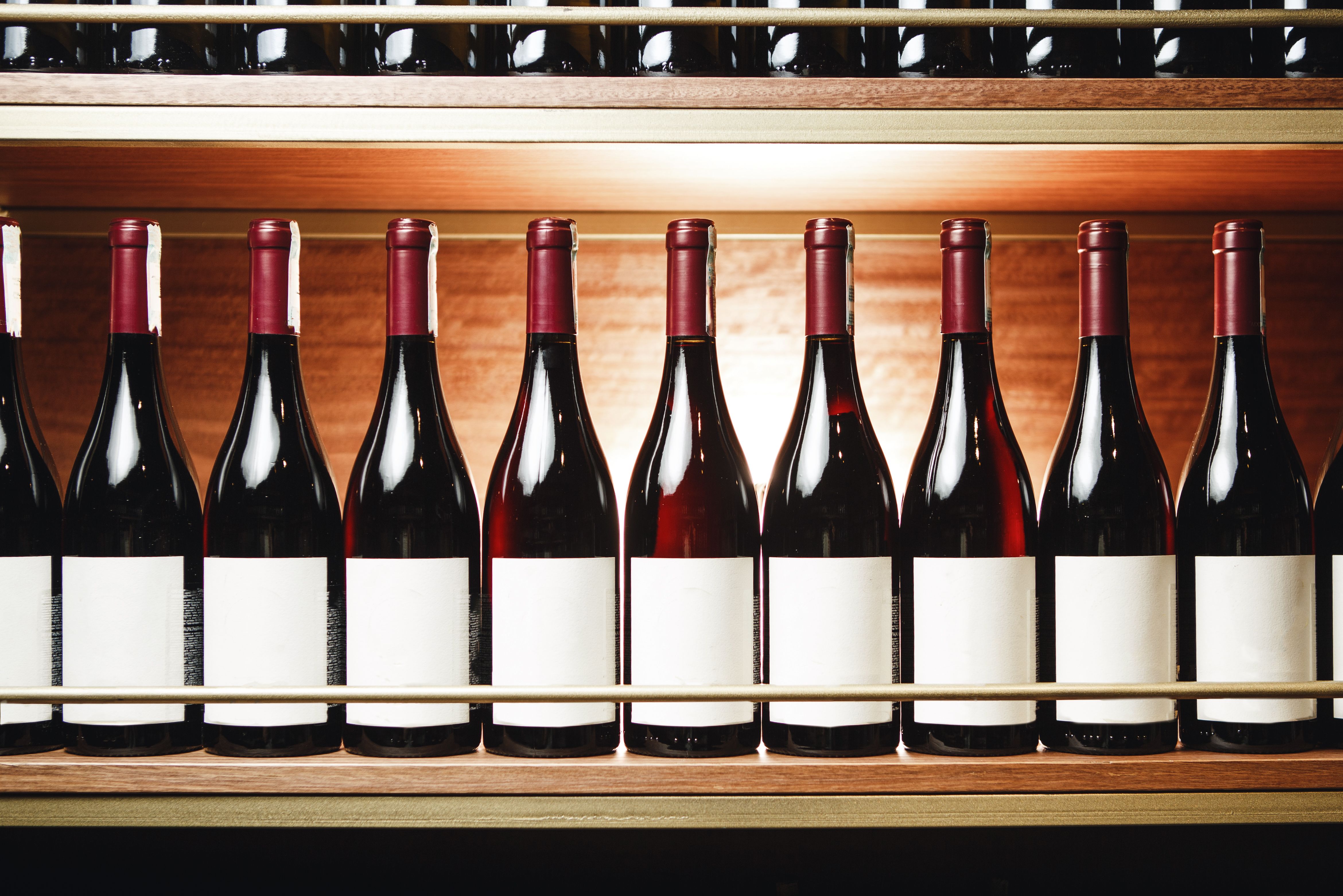 wine bottle collection