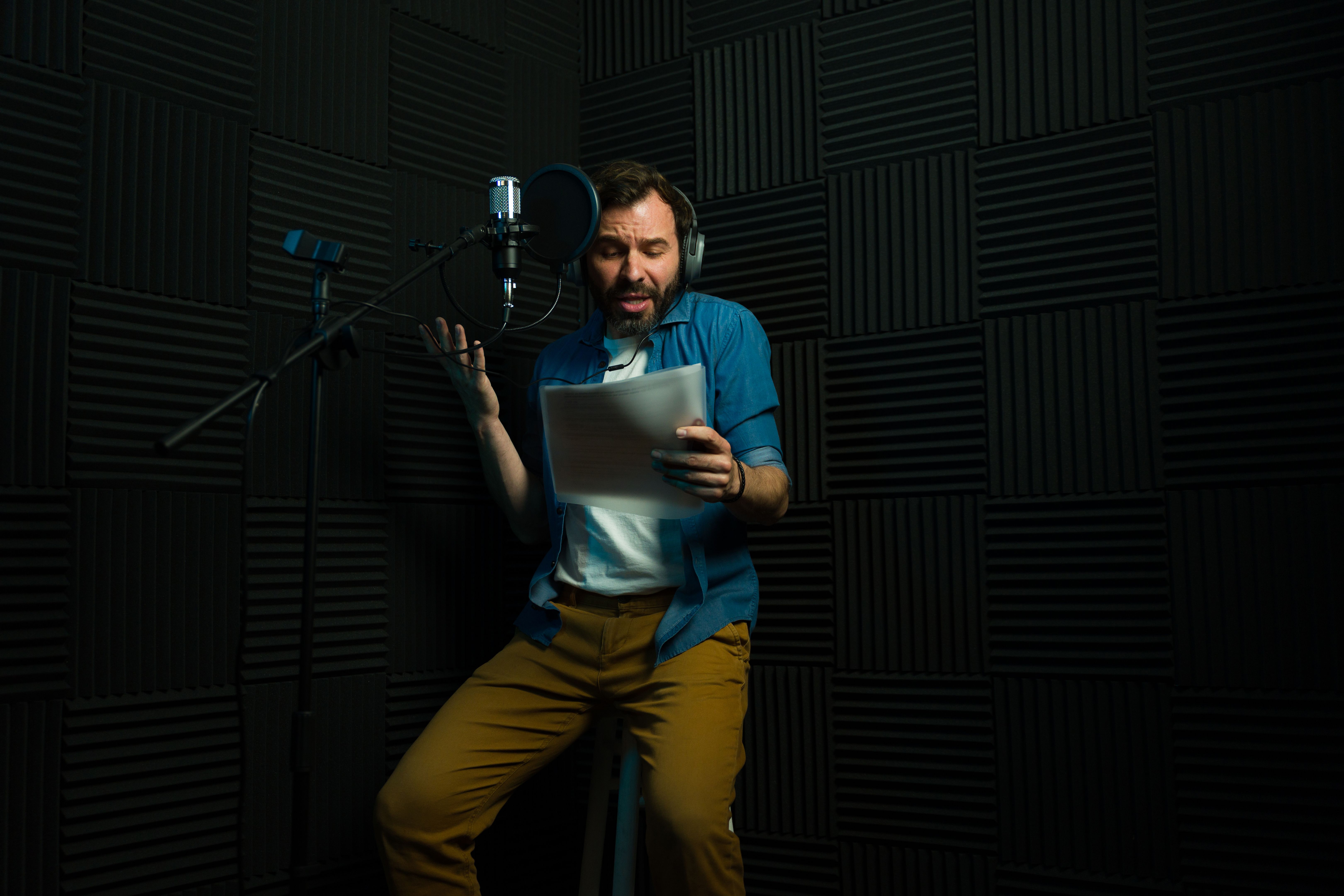 voice artist selection