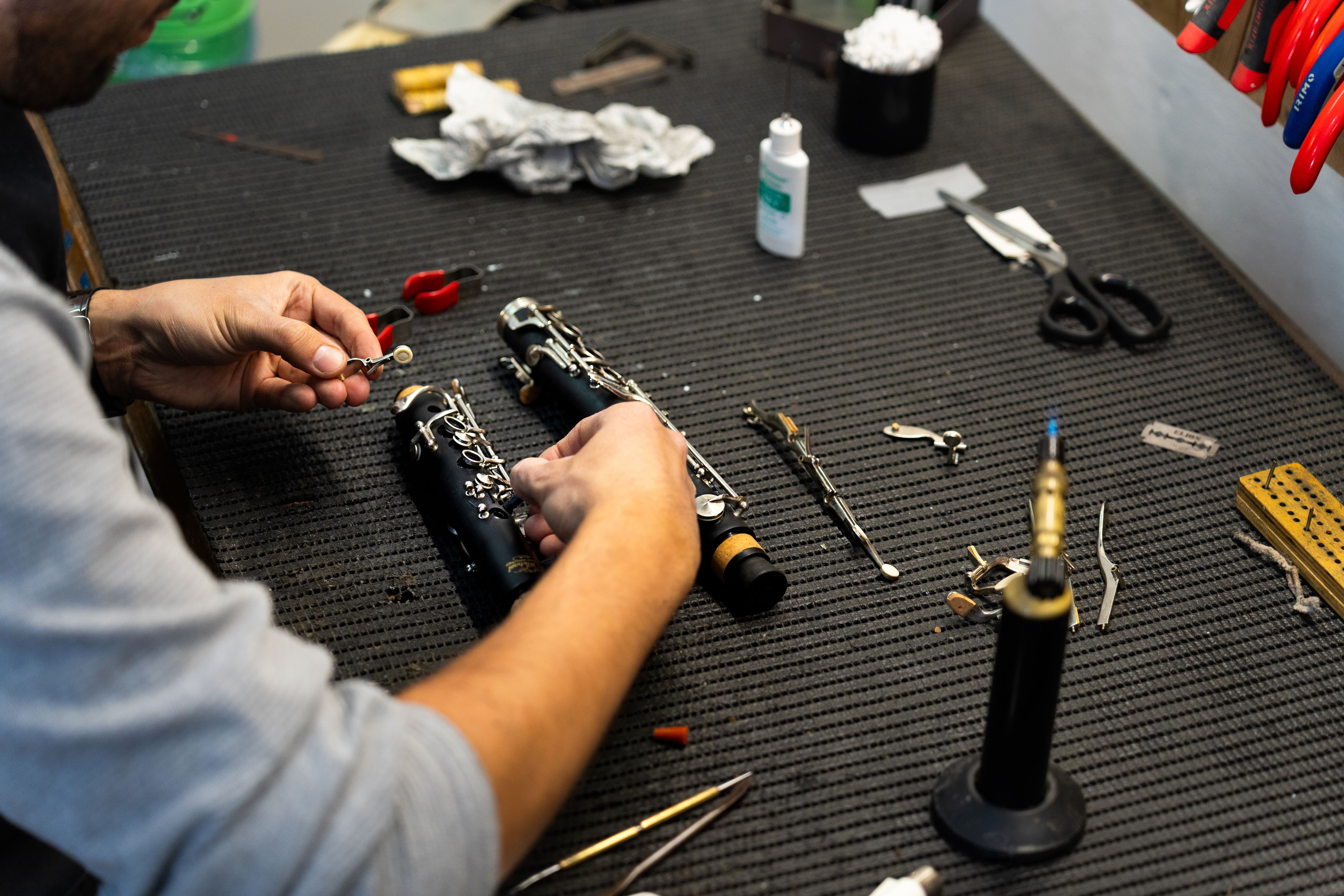 musical instruments maintenance