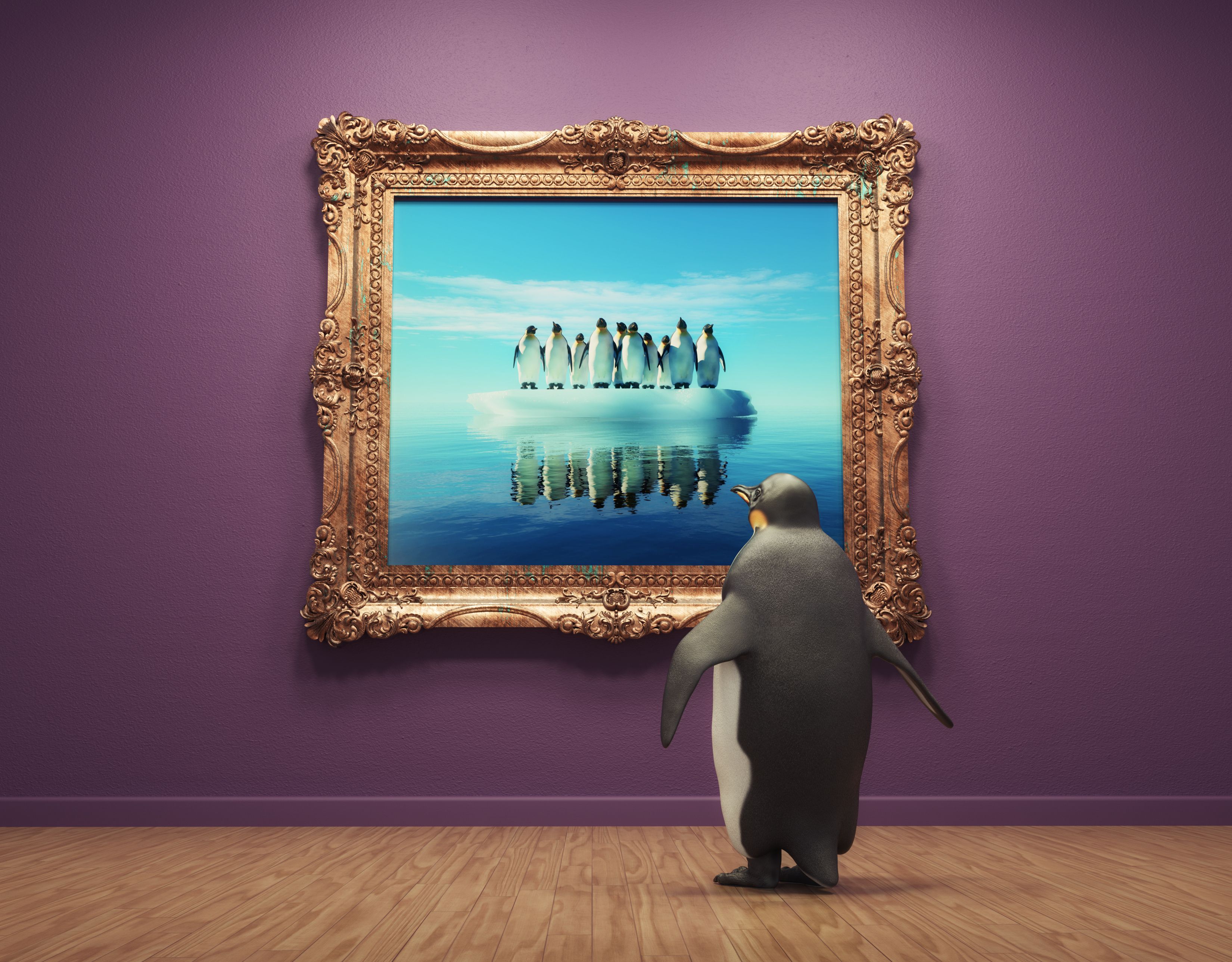 penguin art