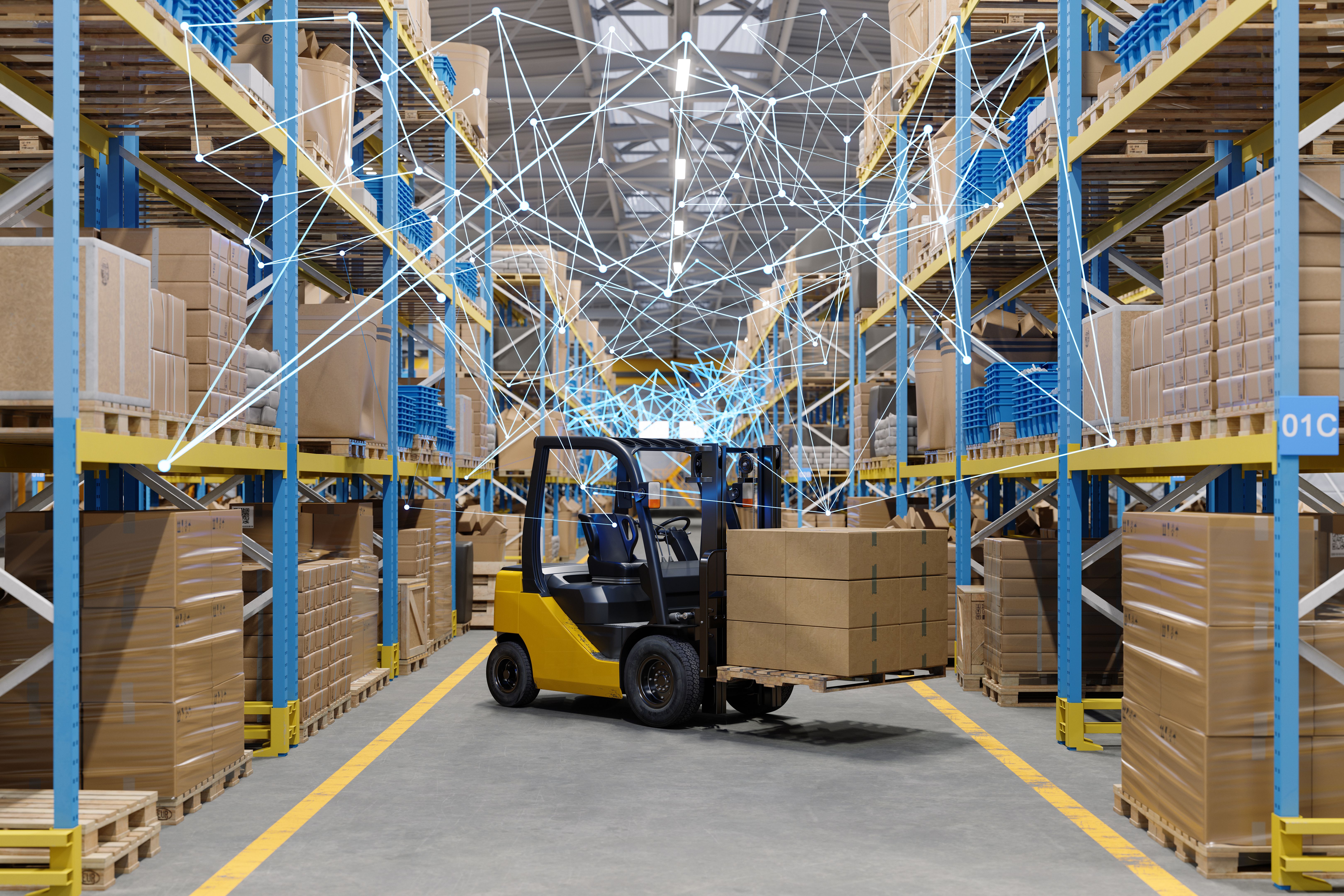 smart forklift connectivity