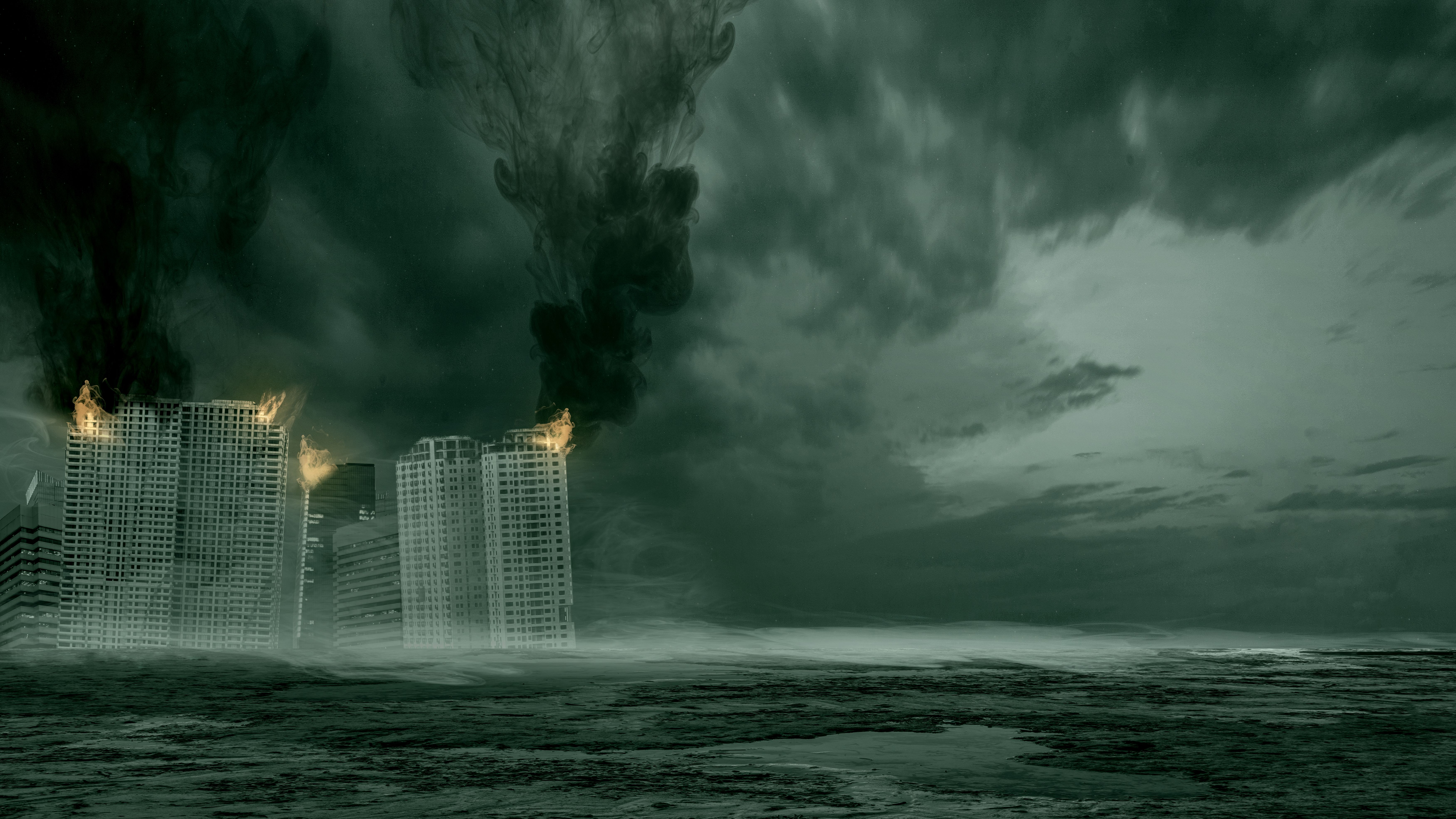 Scary Halloween background