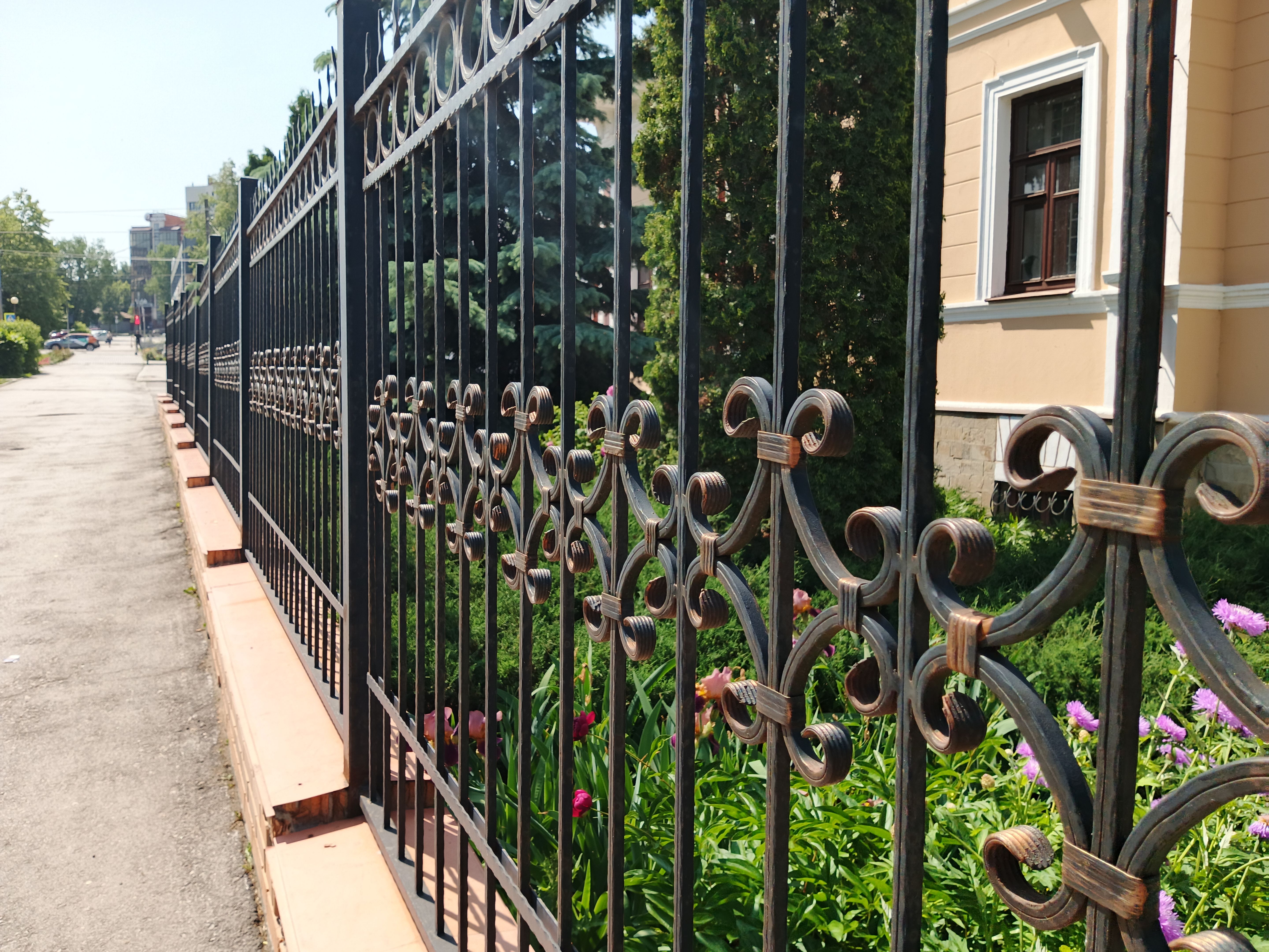metal railing