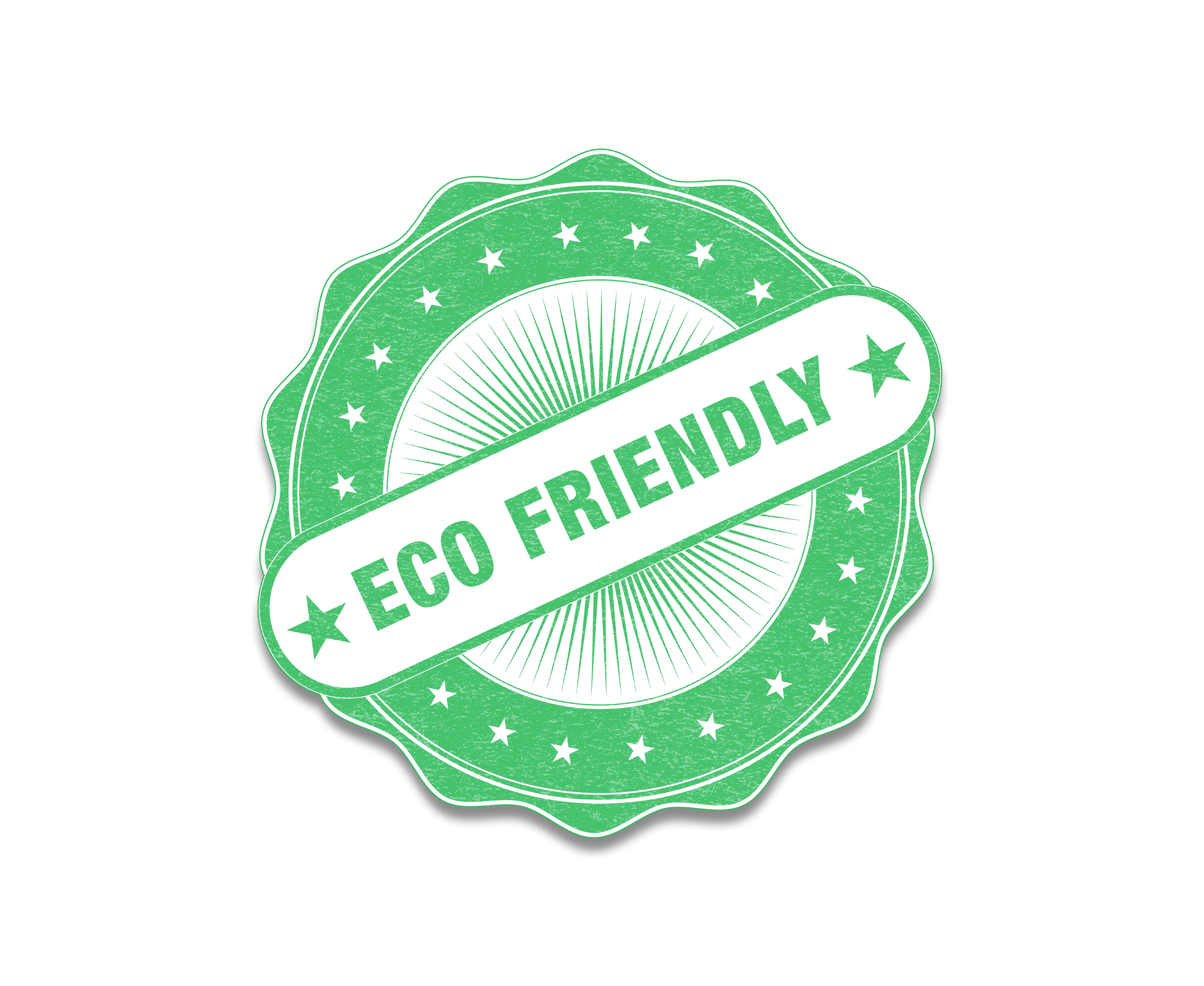 eco friendly product label