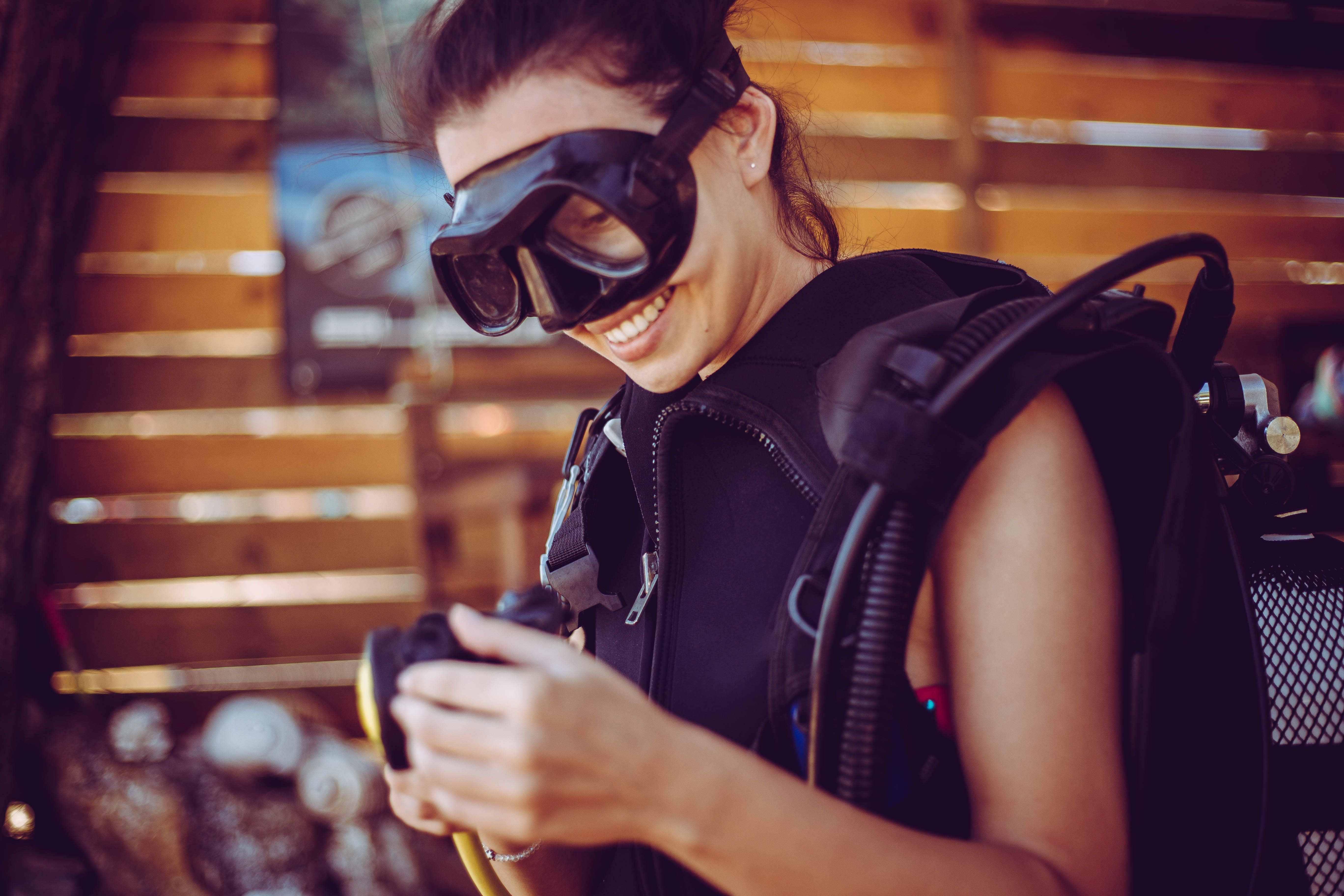 scuba diving training