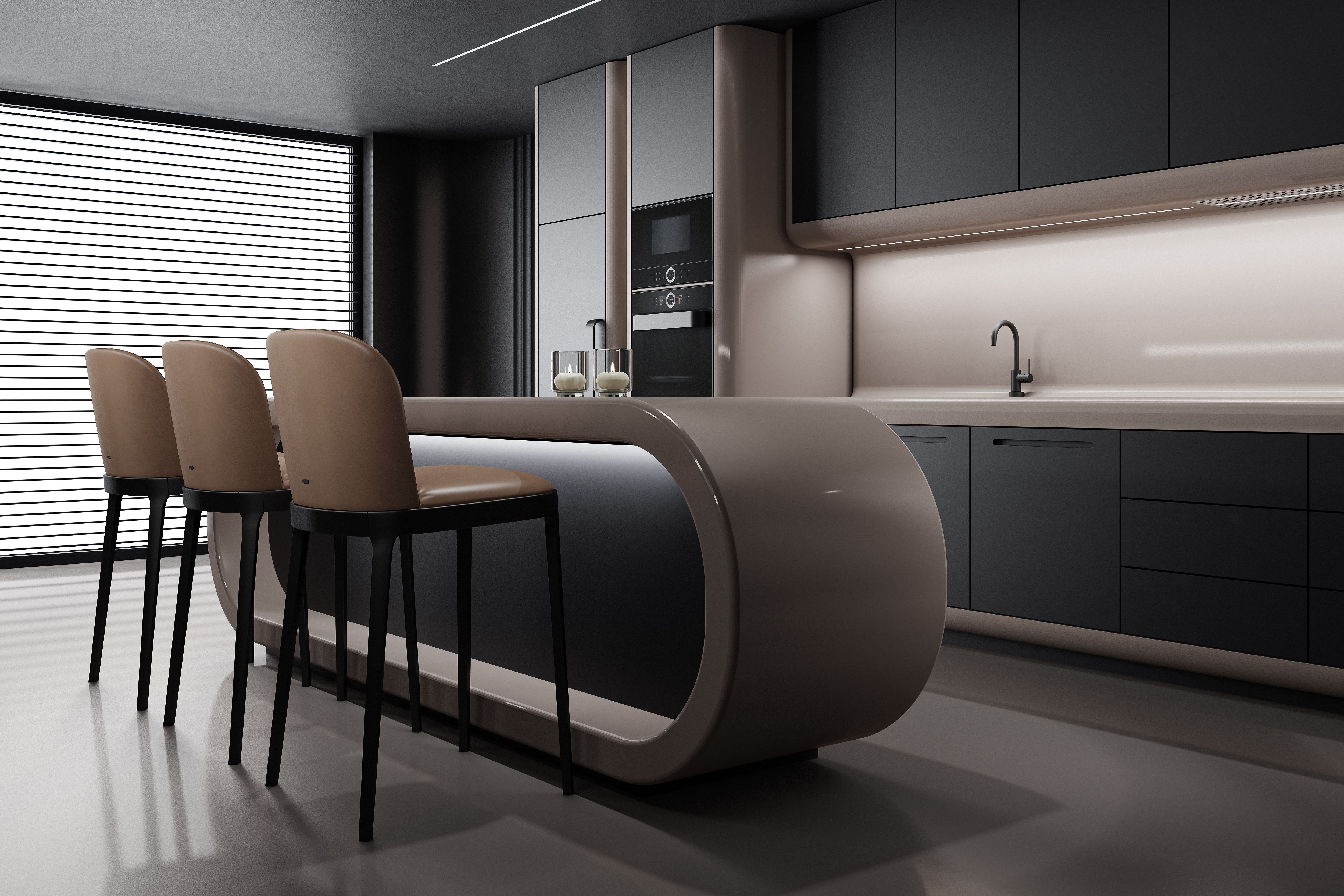 laminate kitchen counter