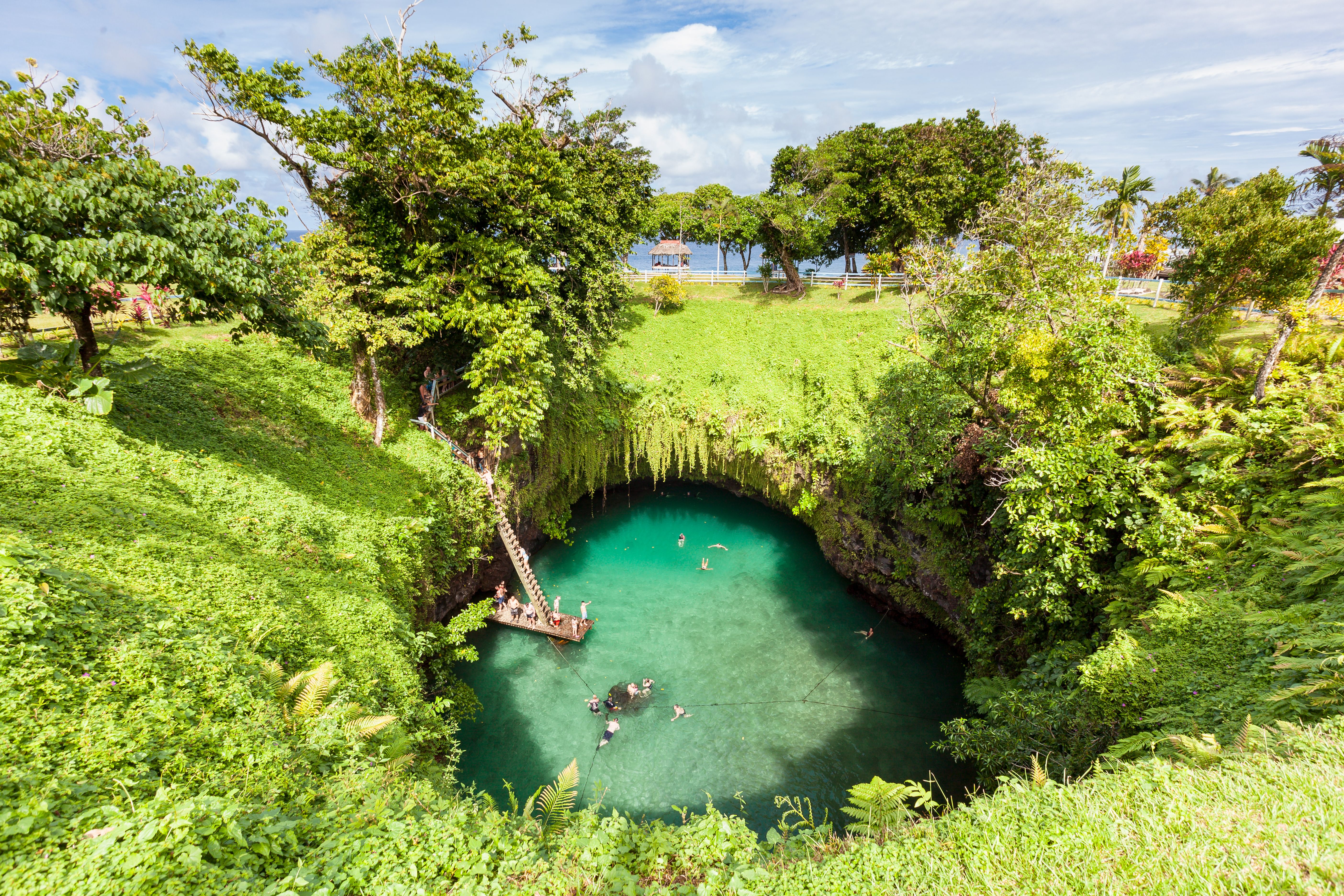 To-Sua Ocean Trench in Samoa