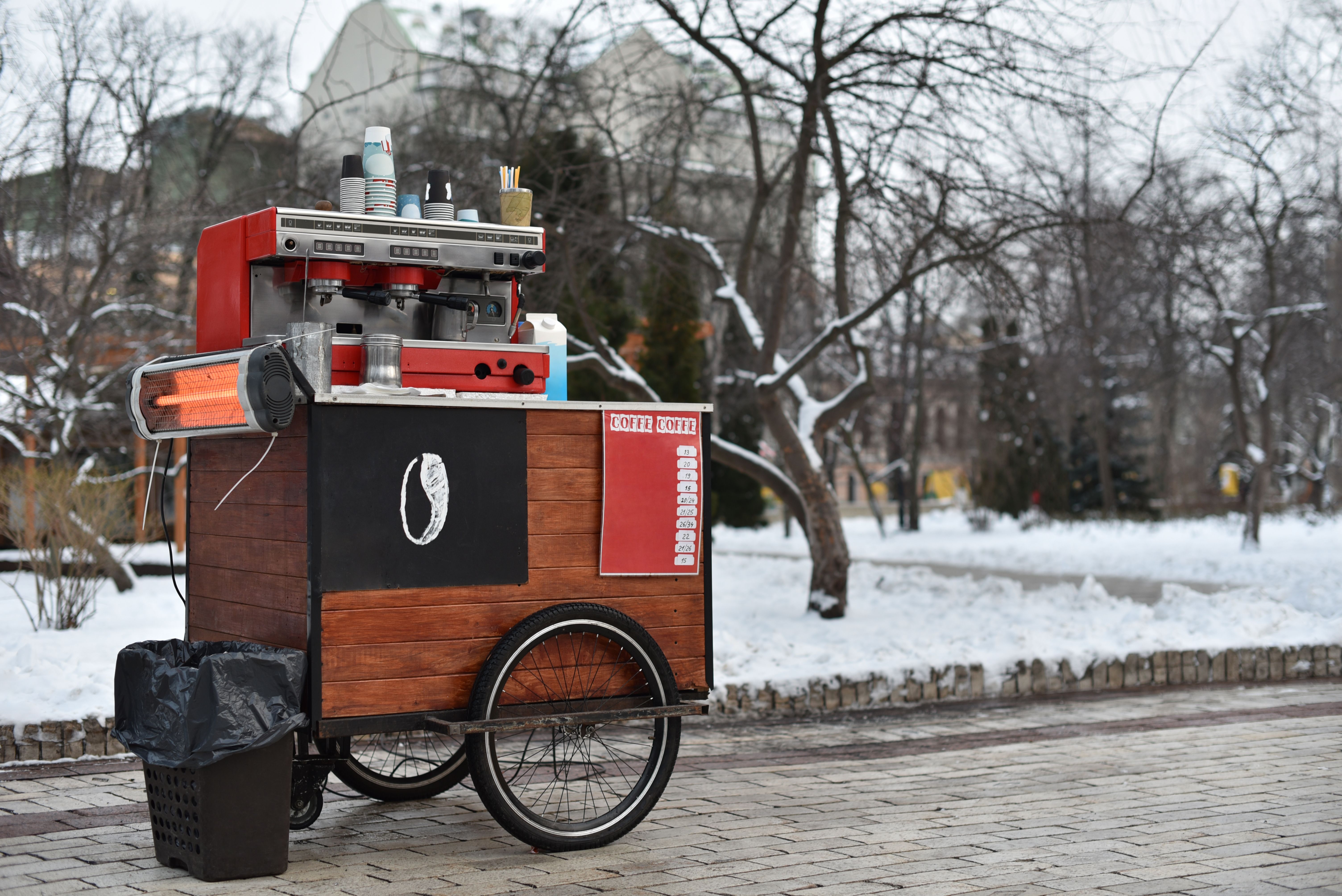 coffee cart
