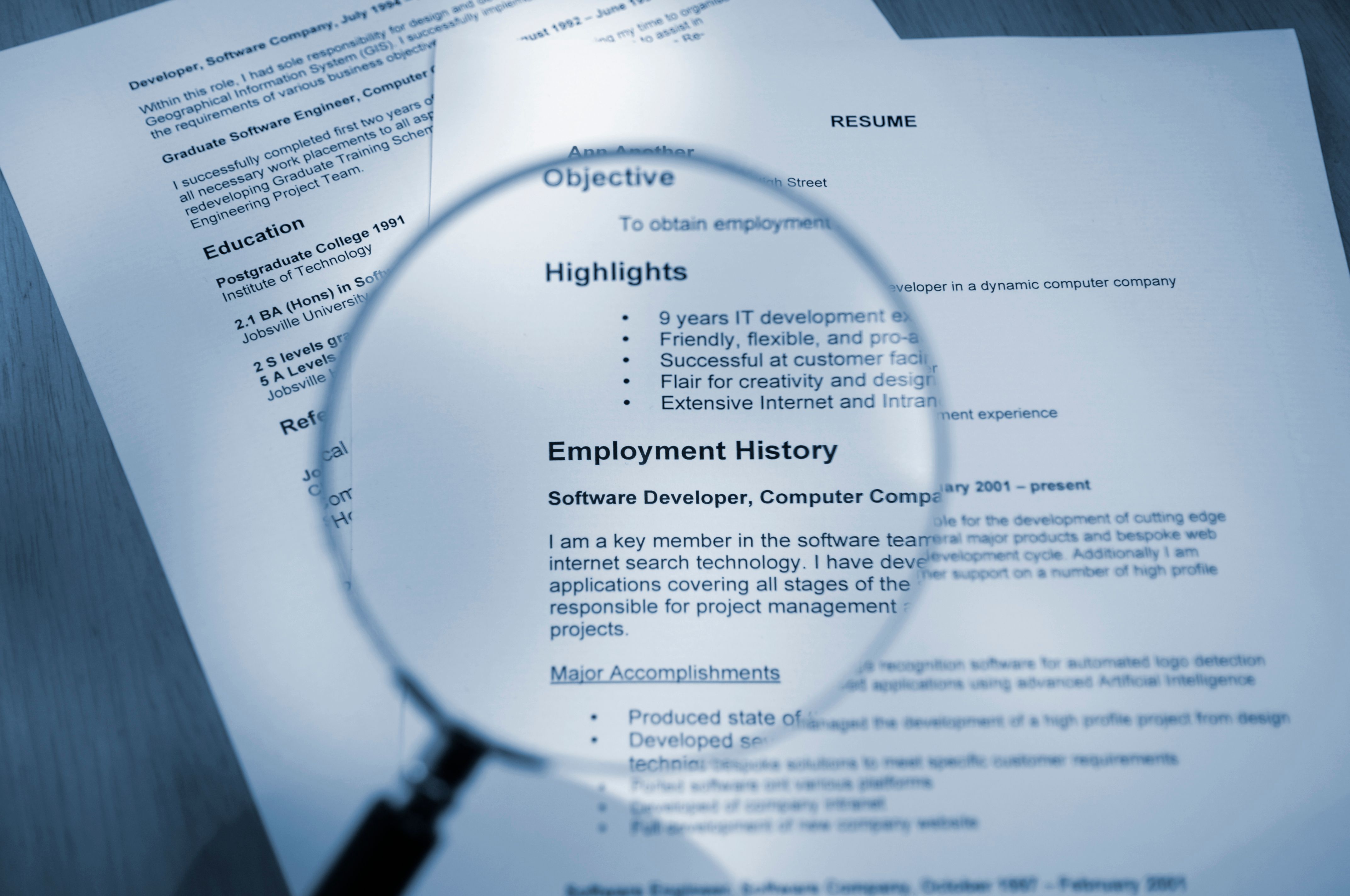 resume writing tips