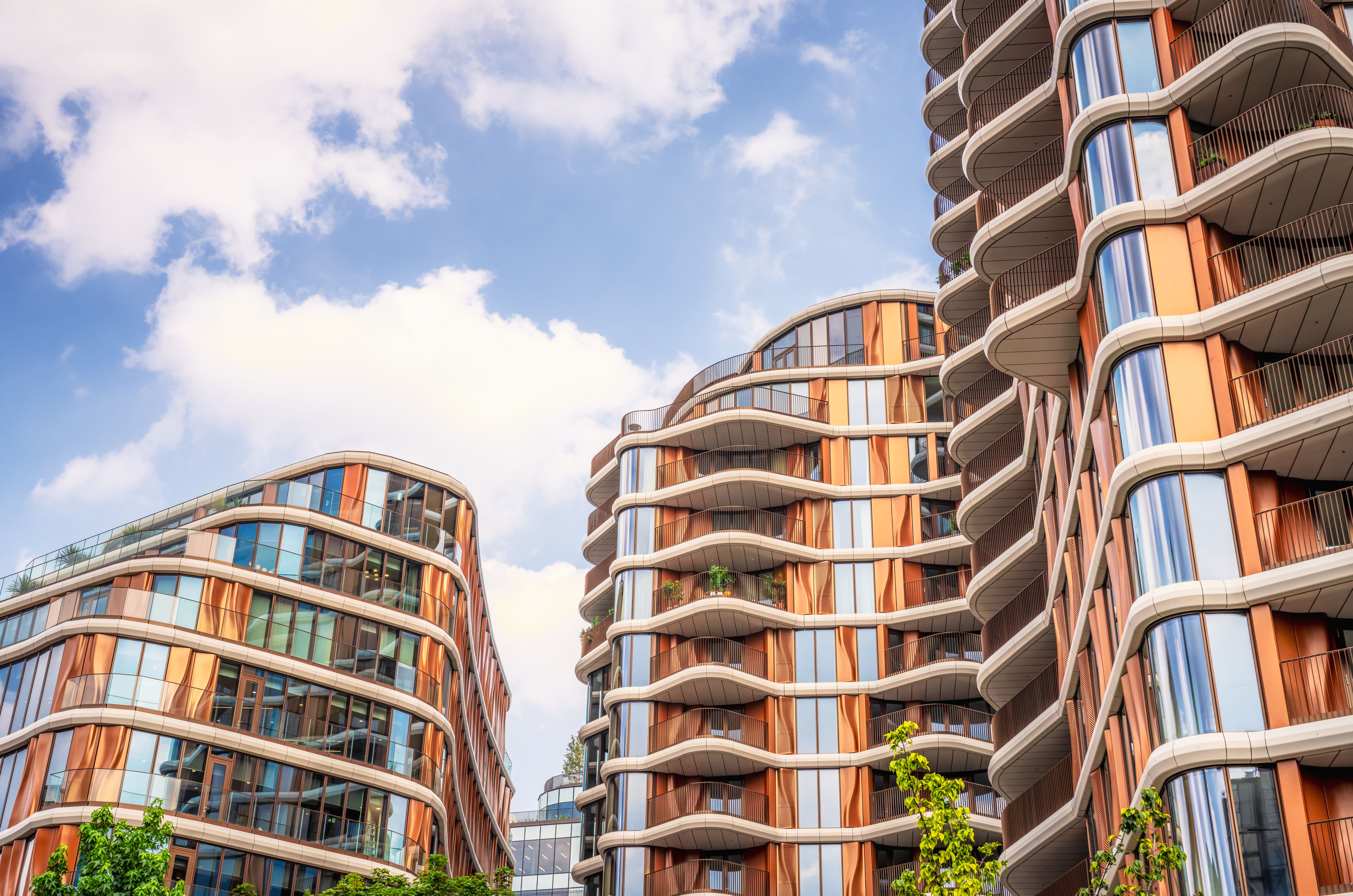 Modern designer flats in London