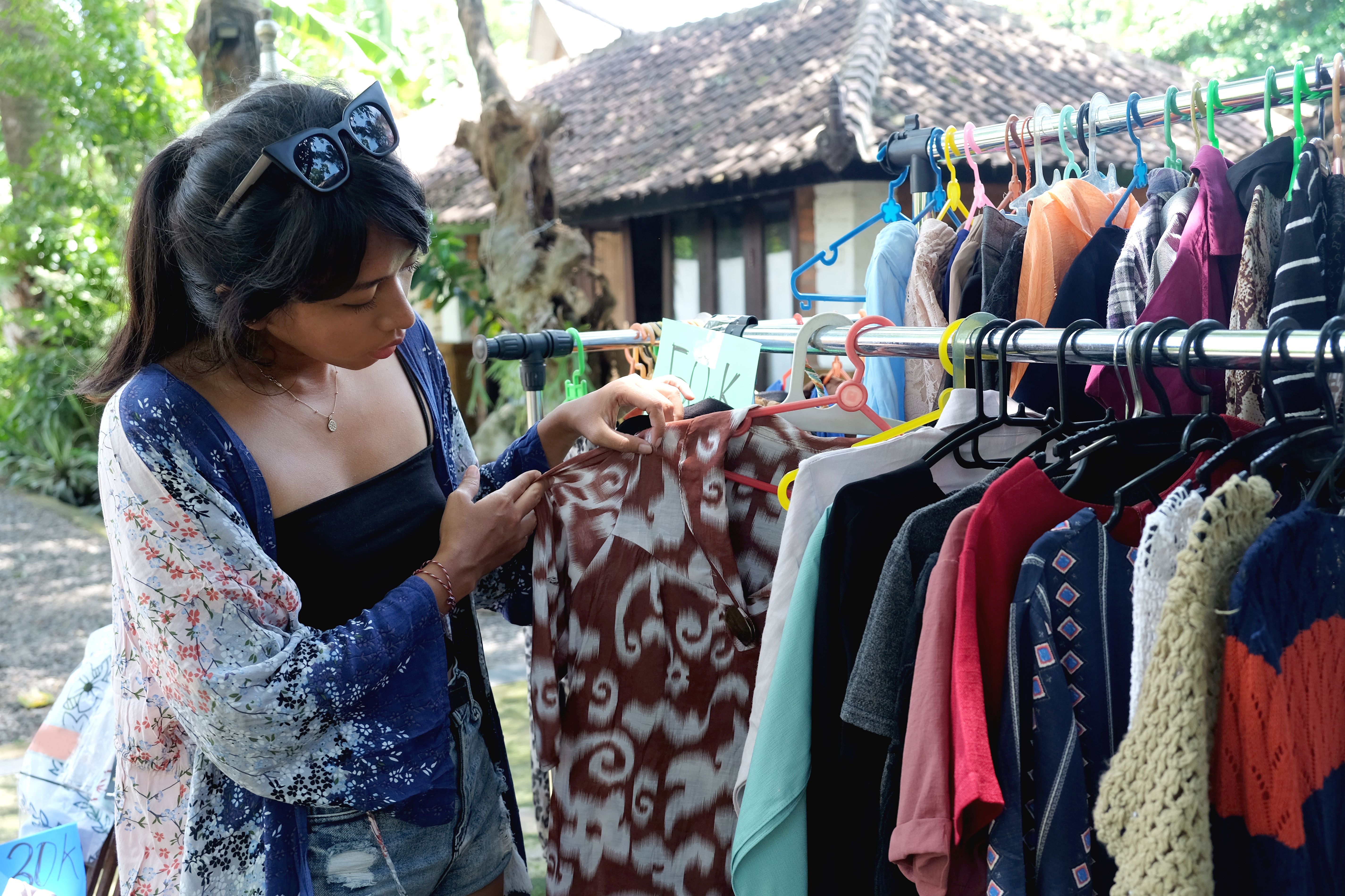 browsing estate sale