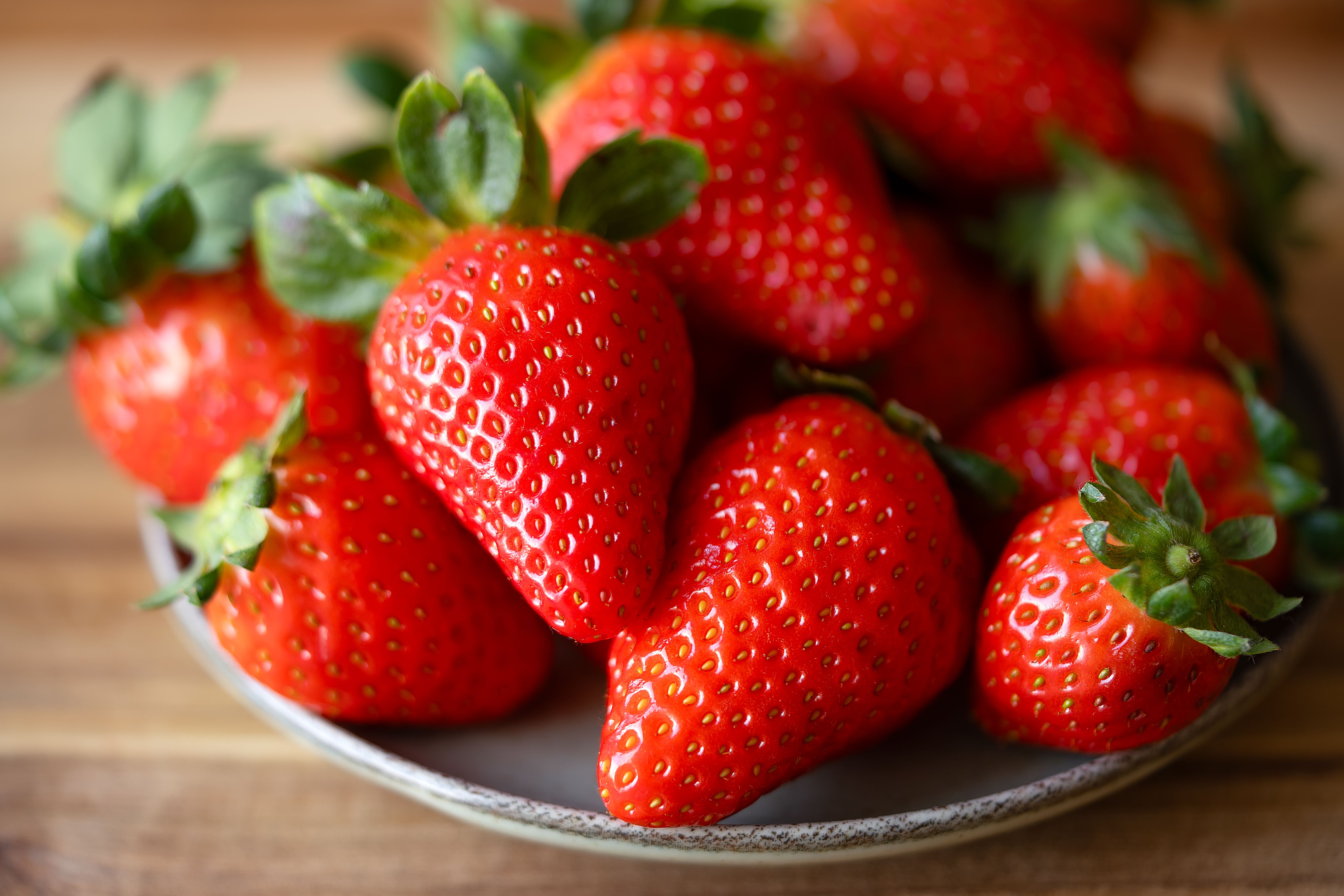 ripe strawberries