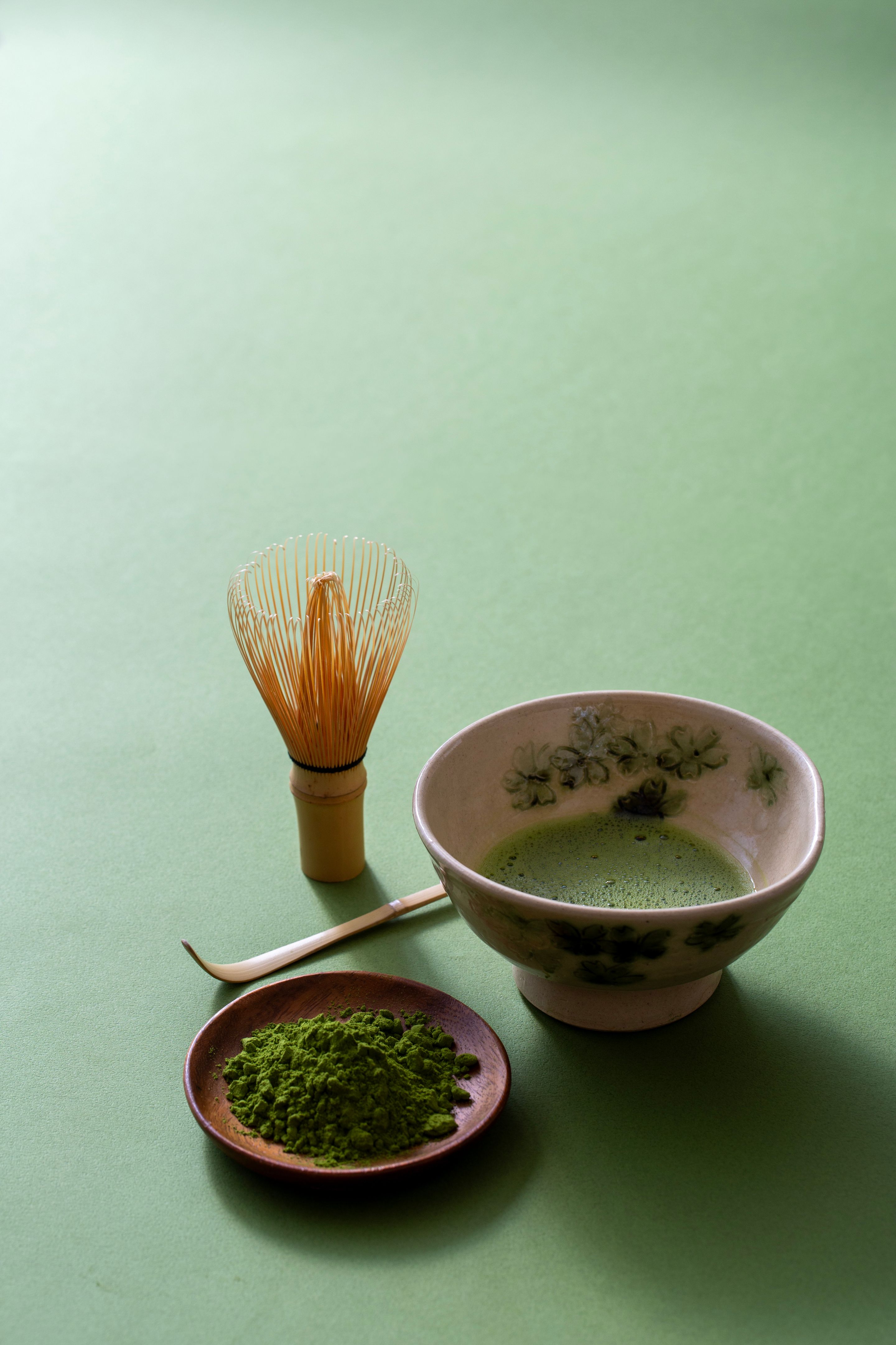 matcha wagashi