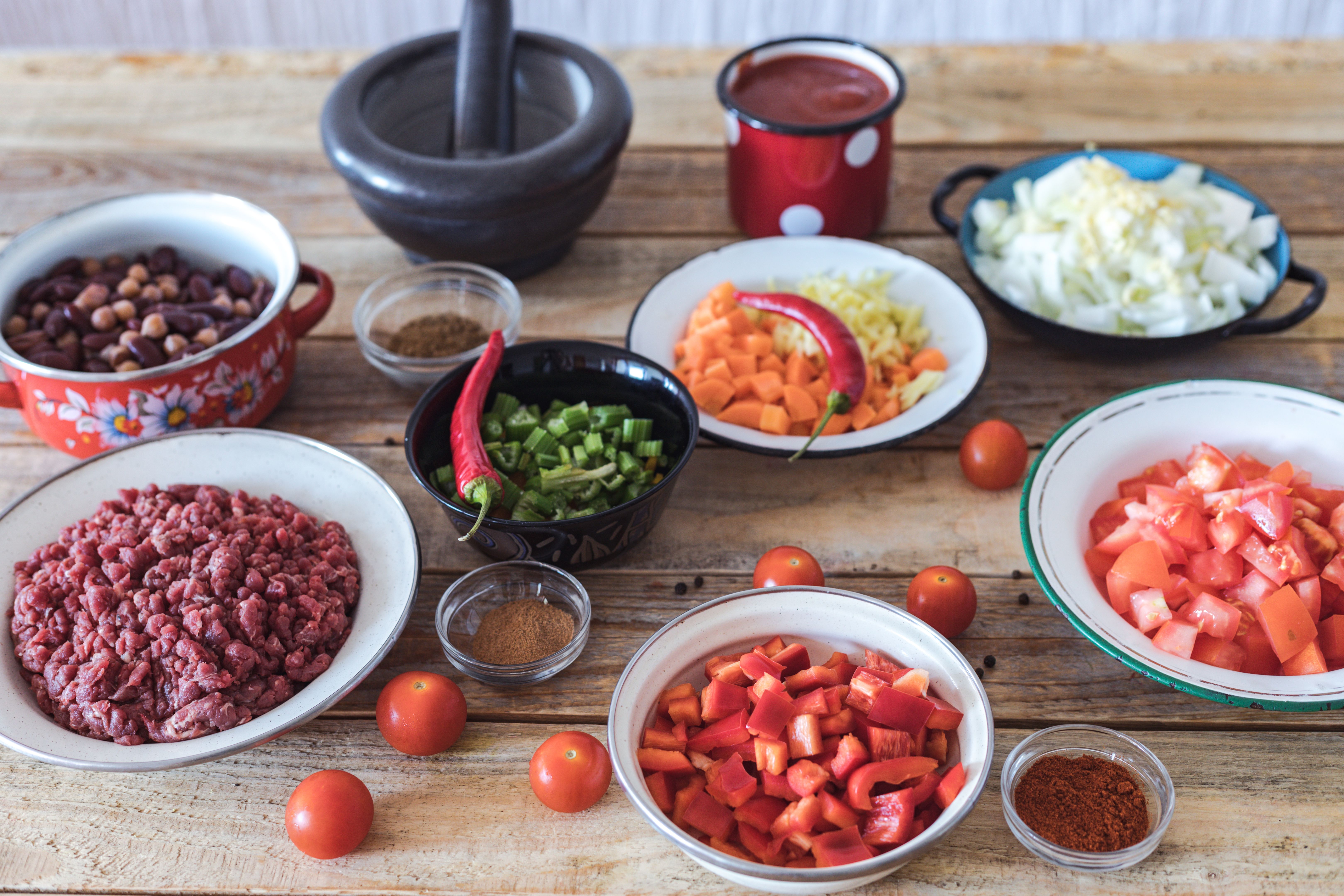 beef chili ingredients