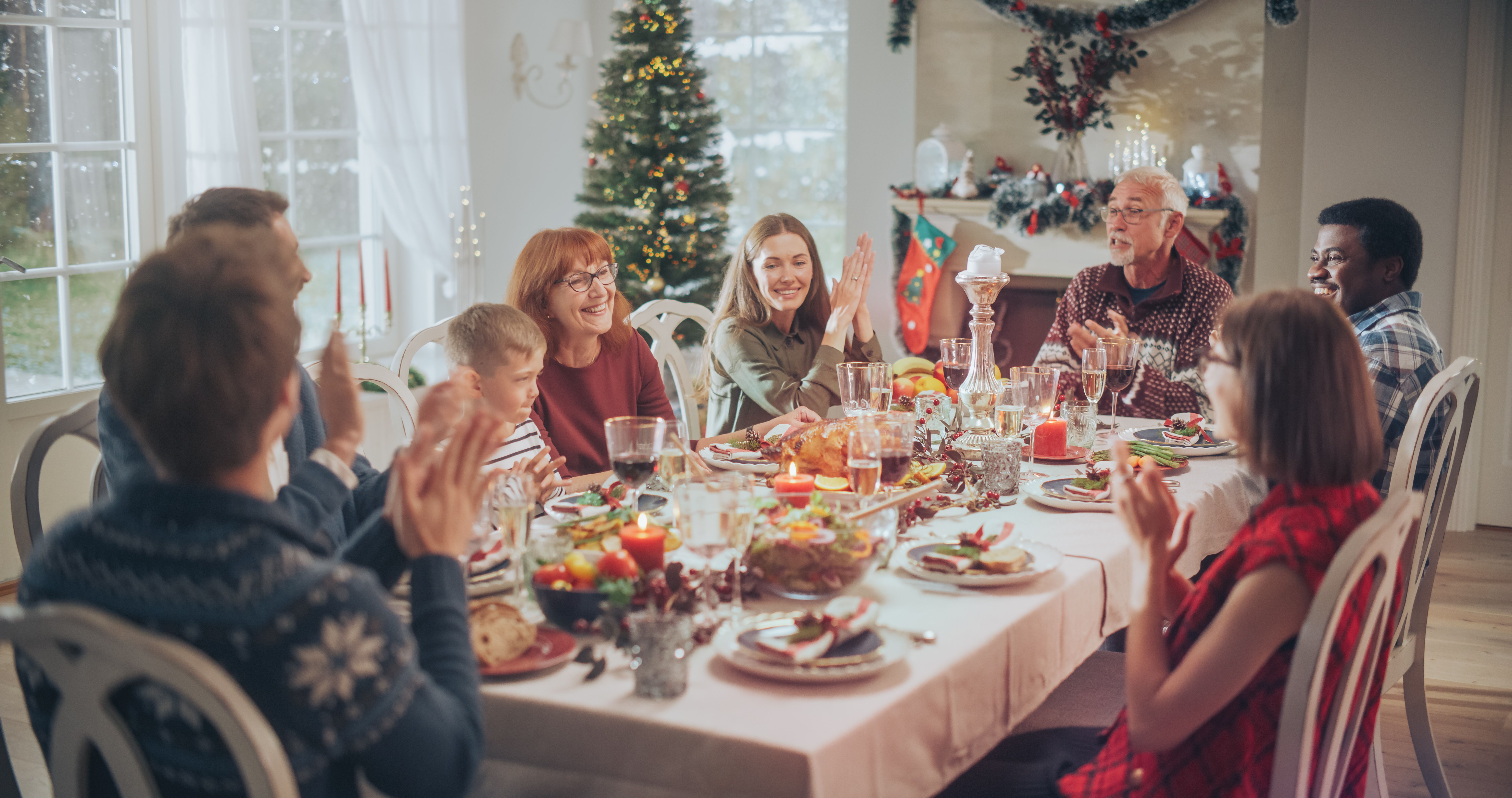 holiday family gathering