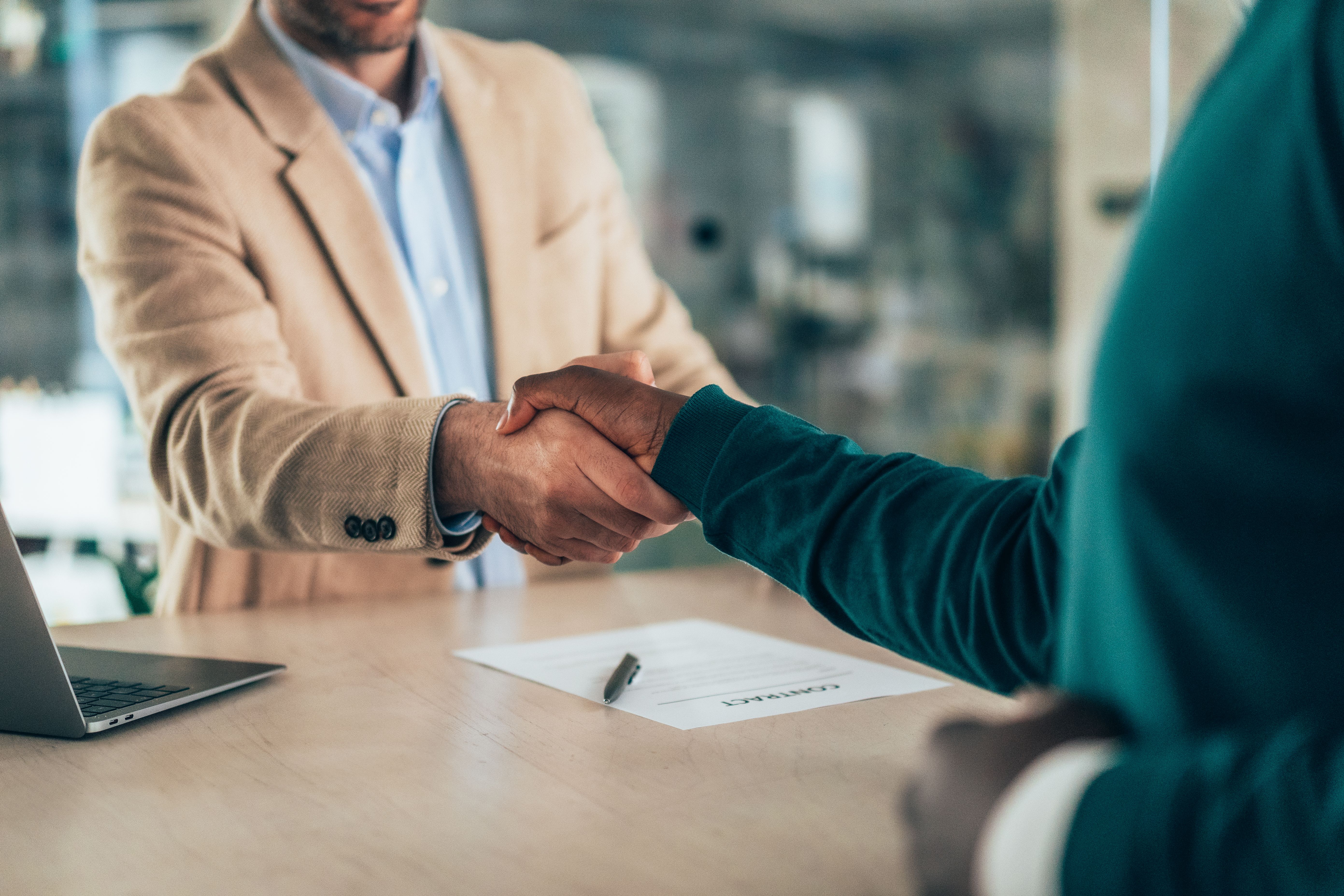 business handshake