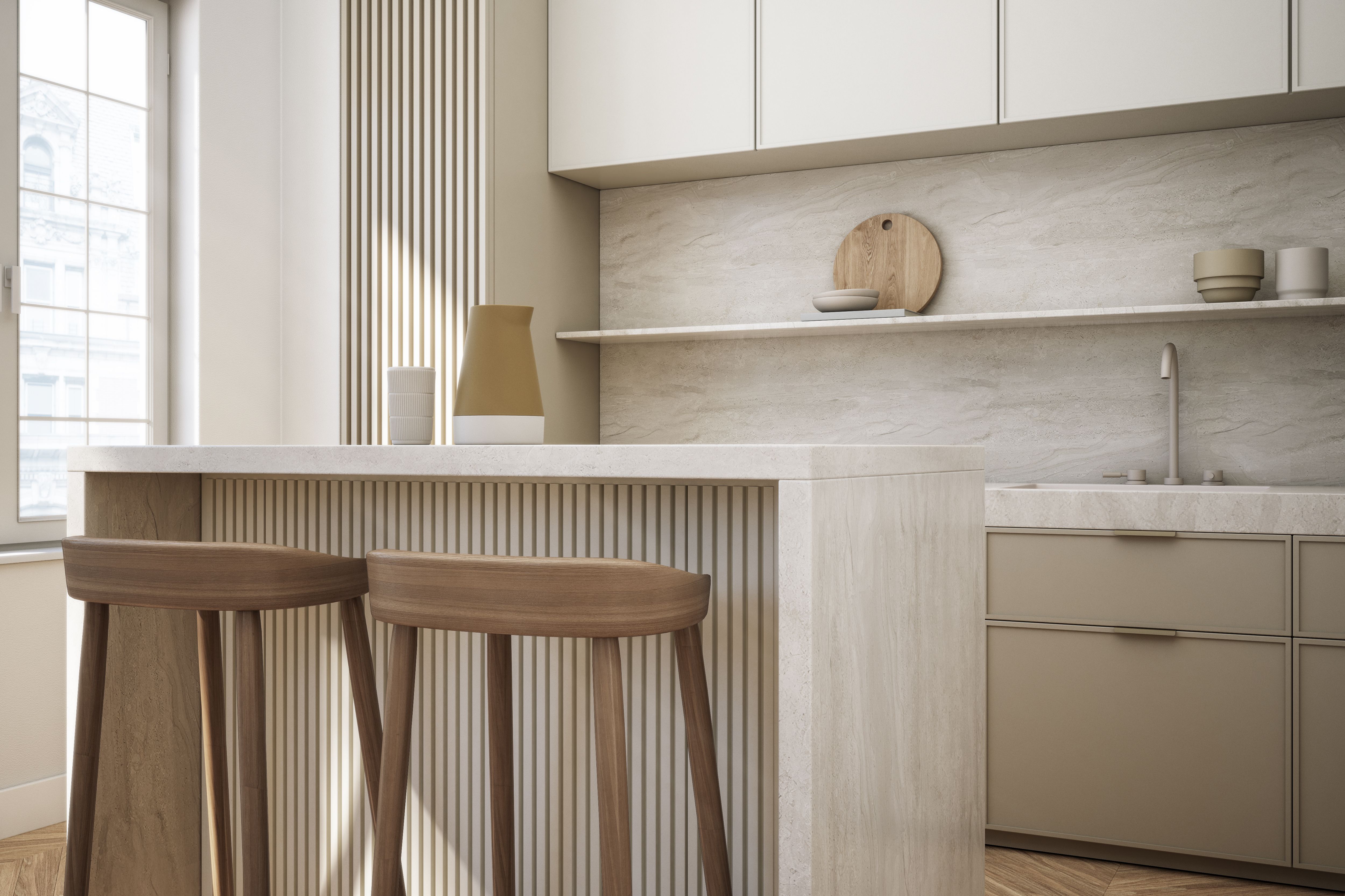 neutral kitchen colors