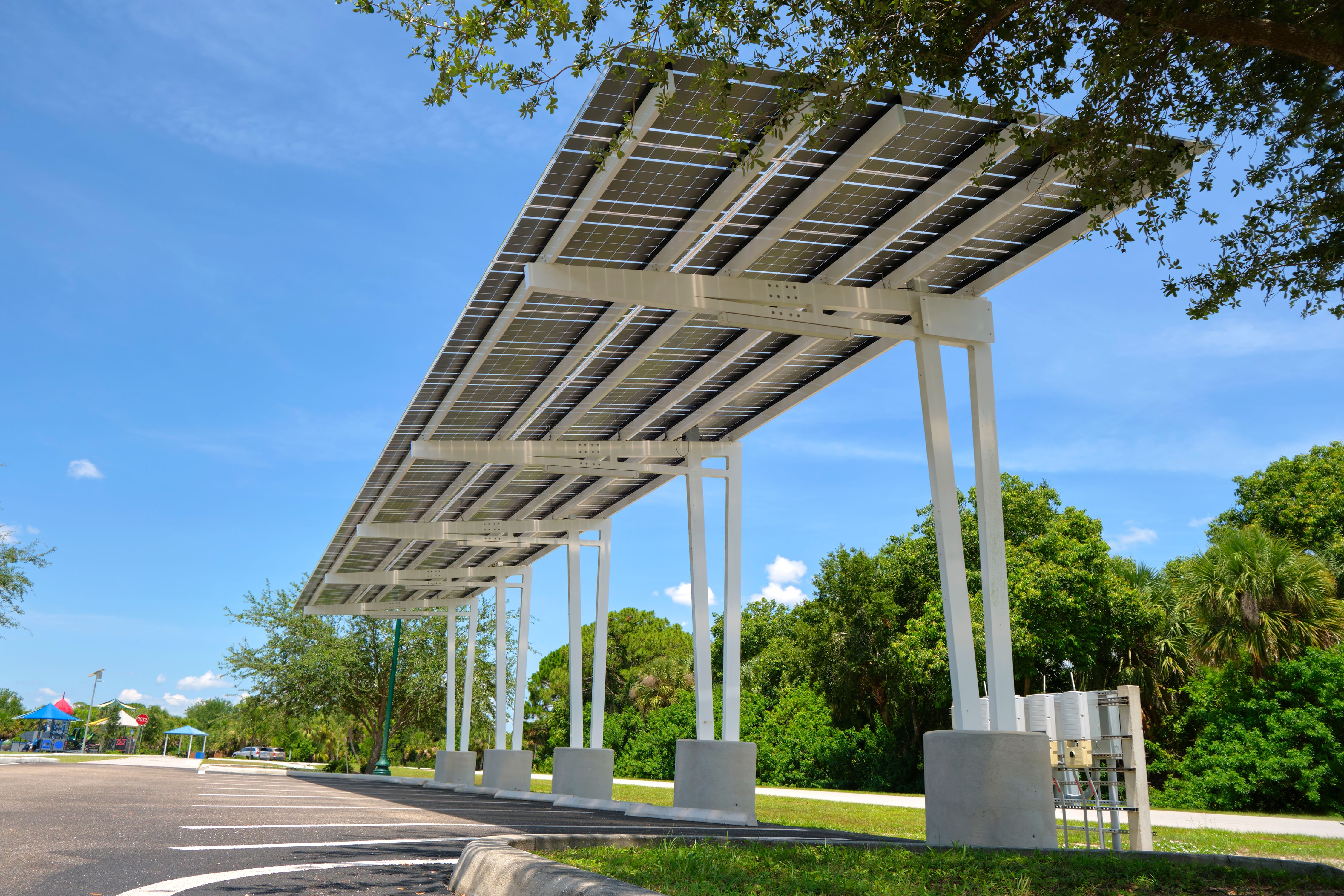solar parking canopy