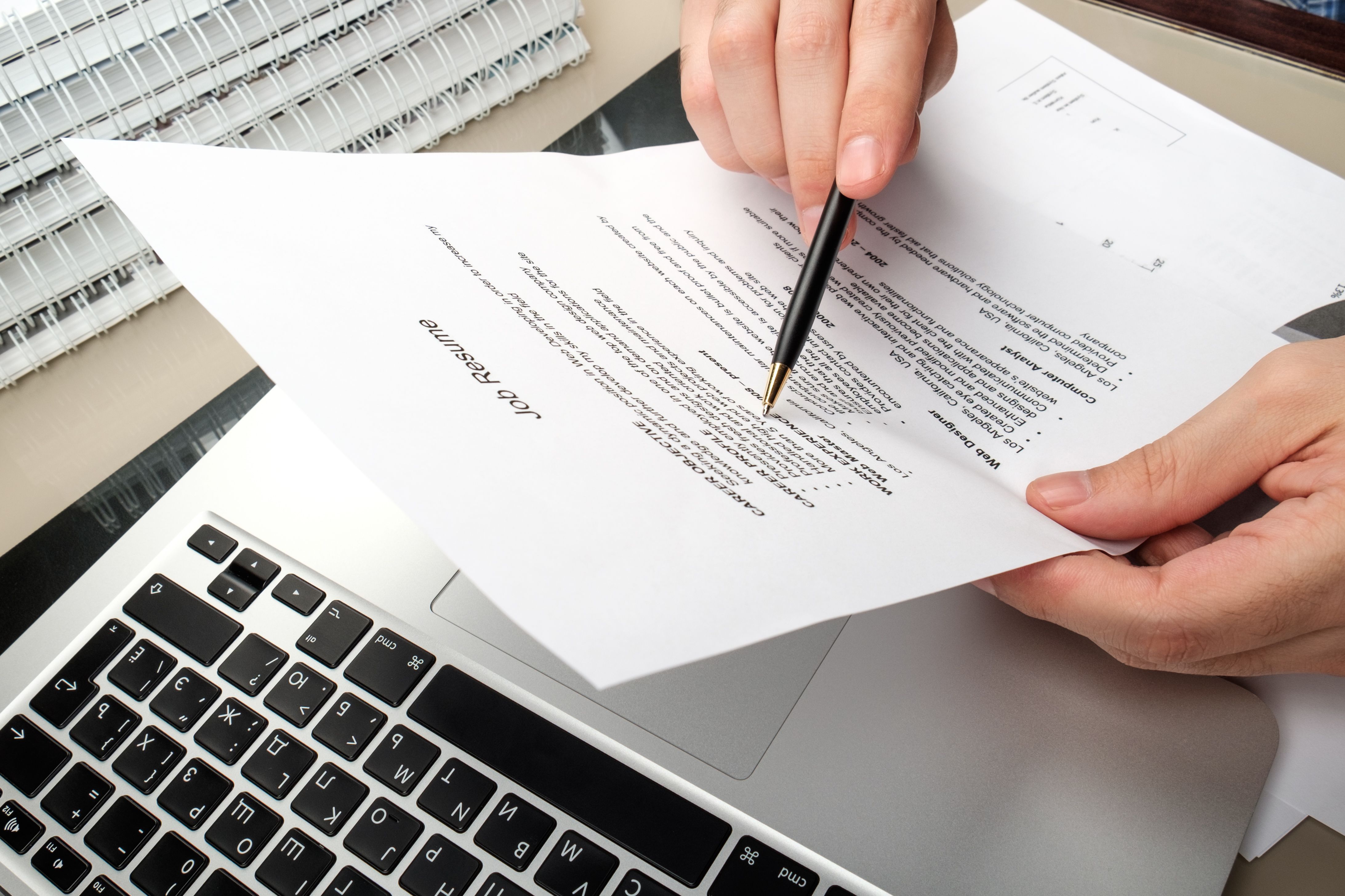 traditional resume writing