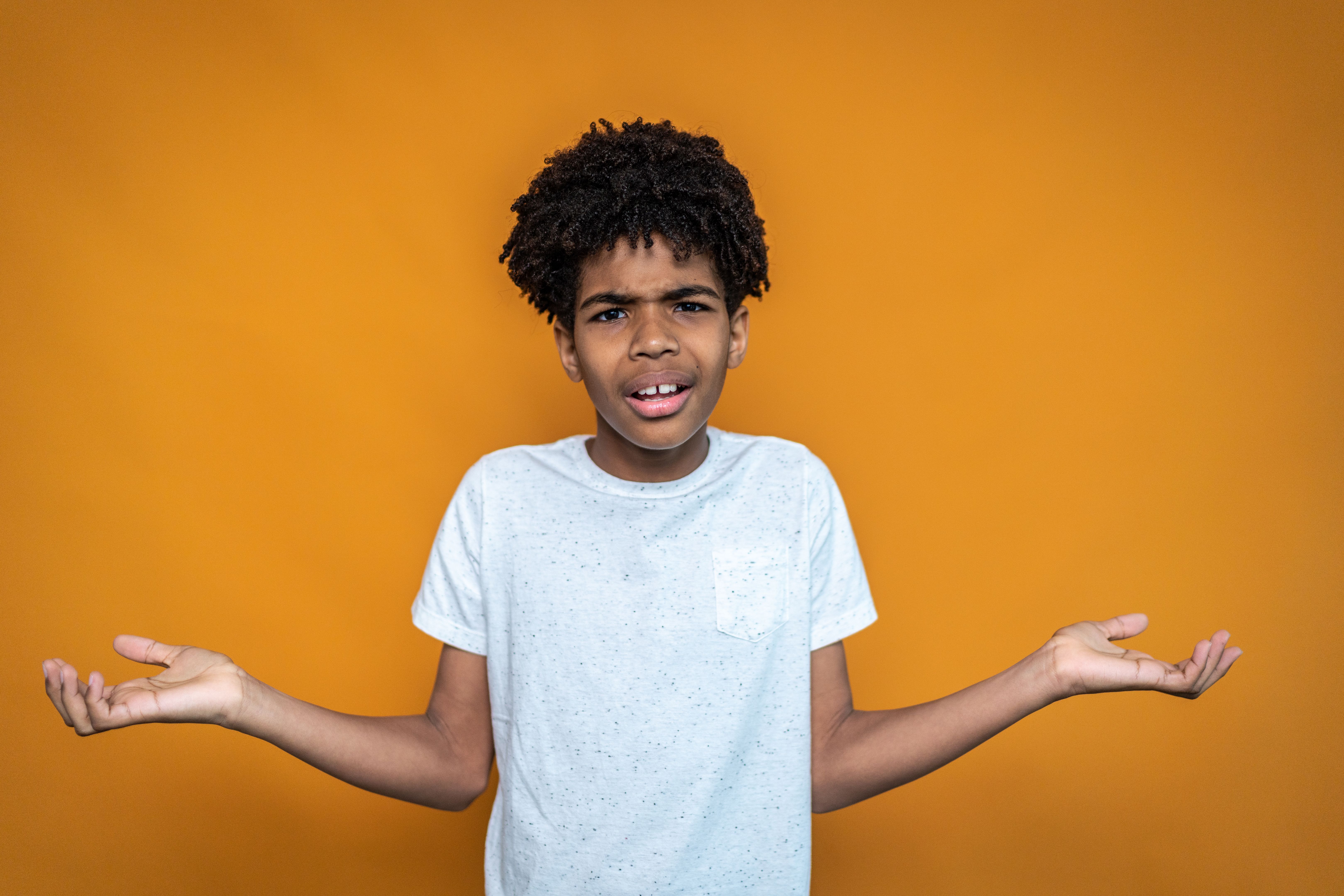 children asking questions