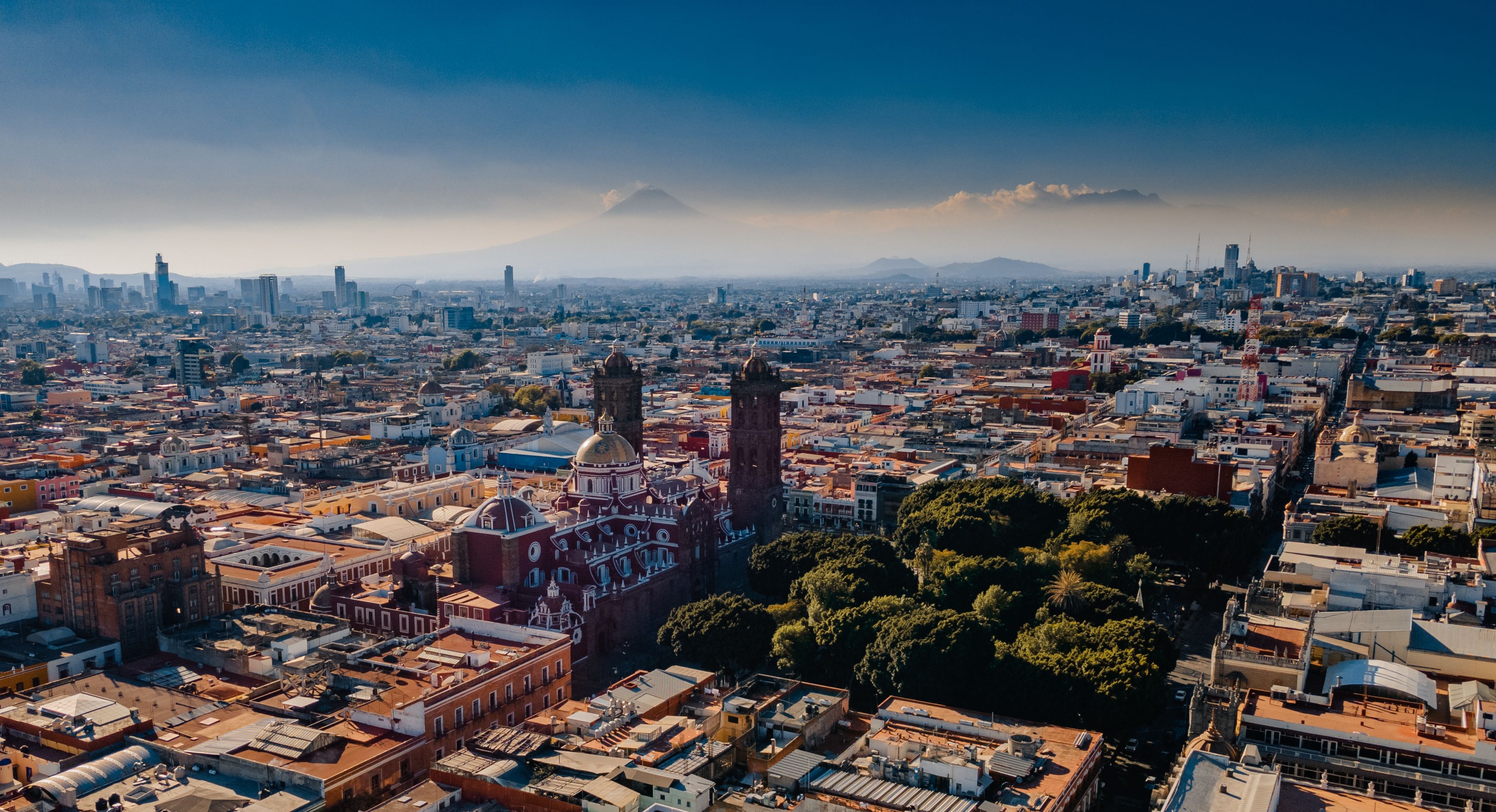 puebla cityscape