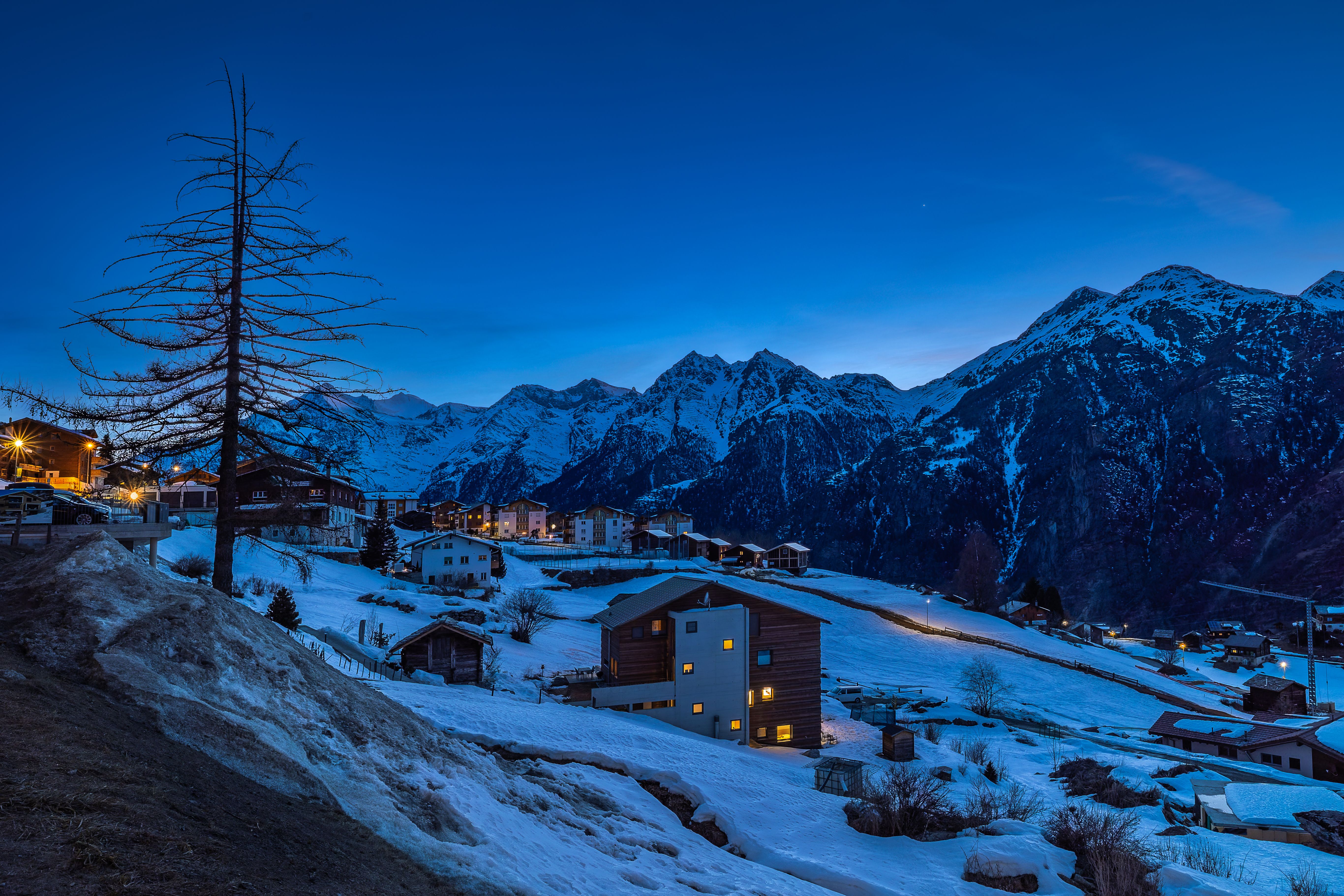 winter alps real estate