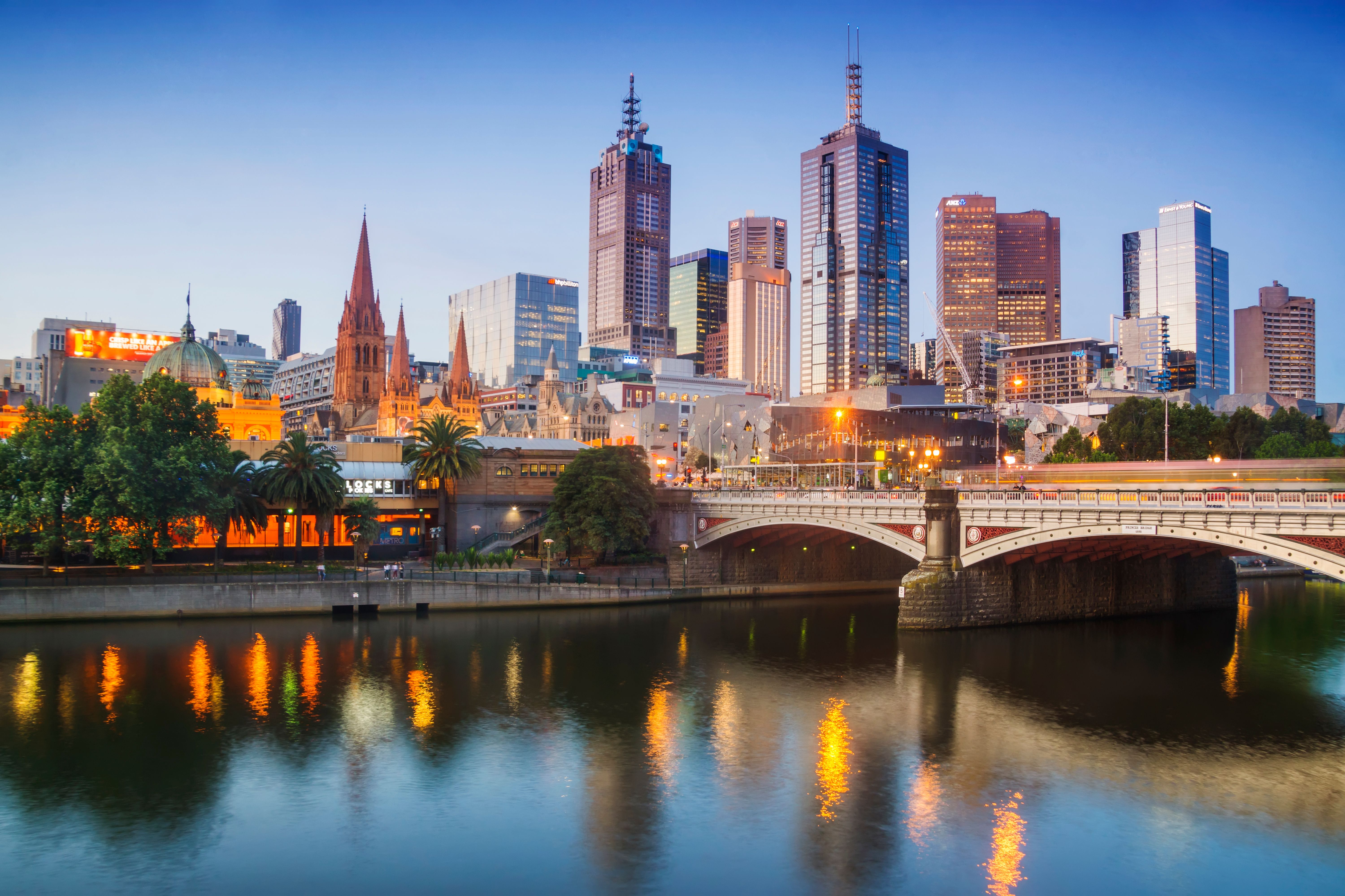 melbourne cityscape