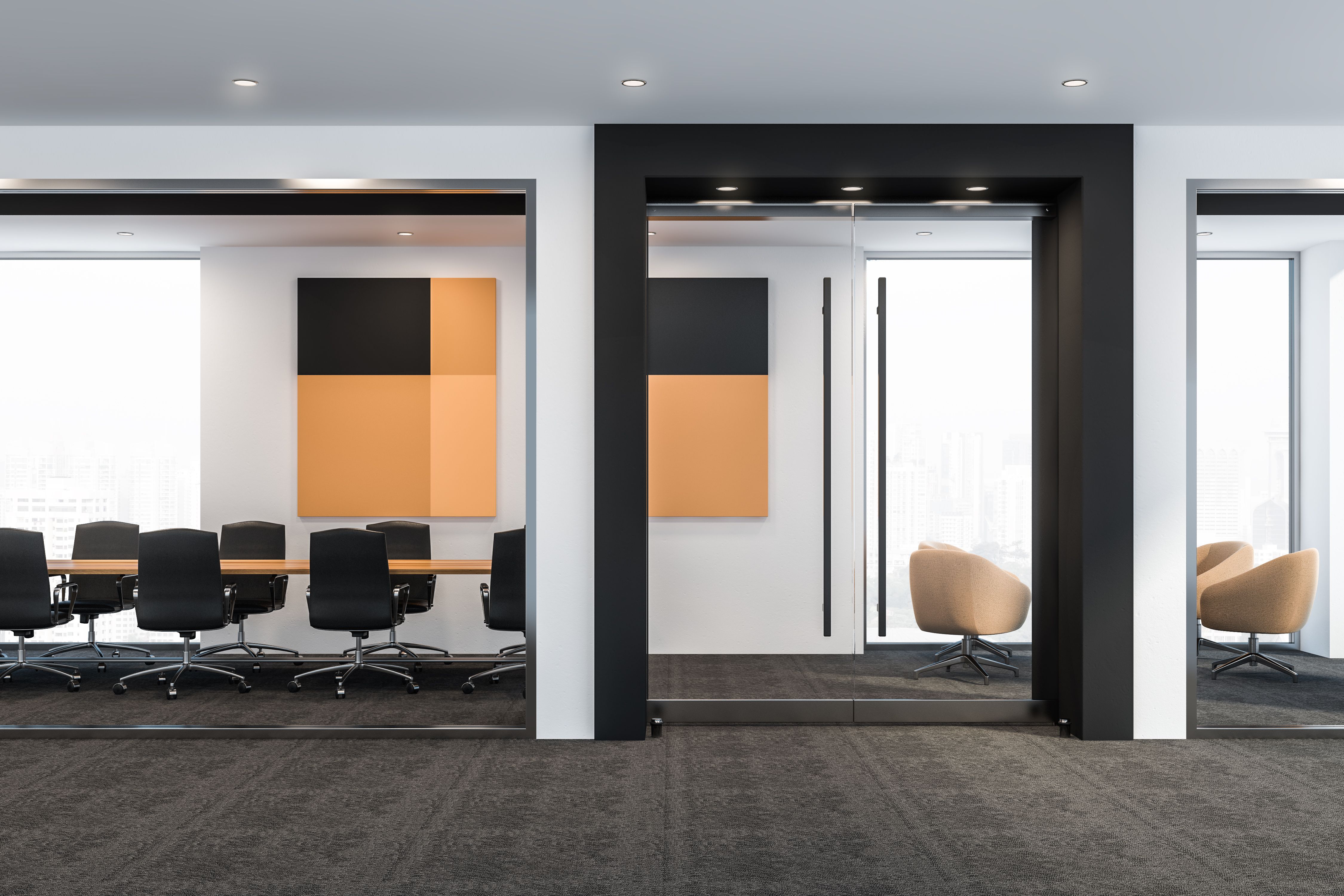 office carpet acoustics