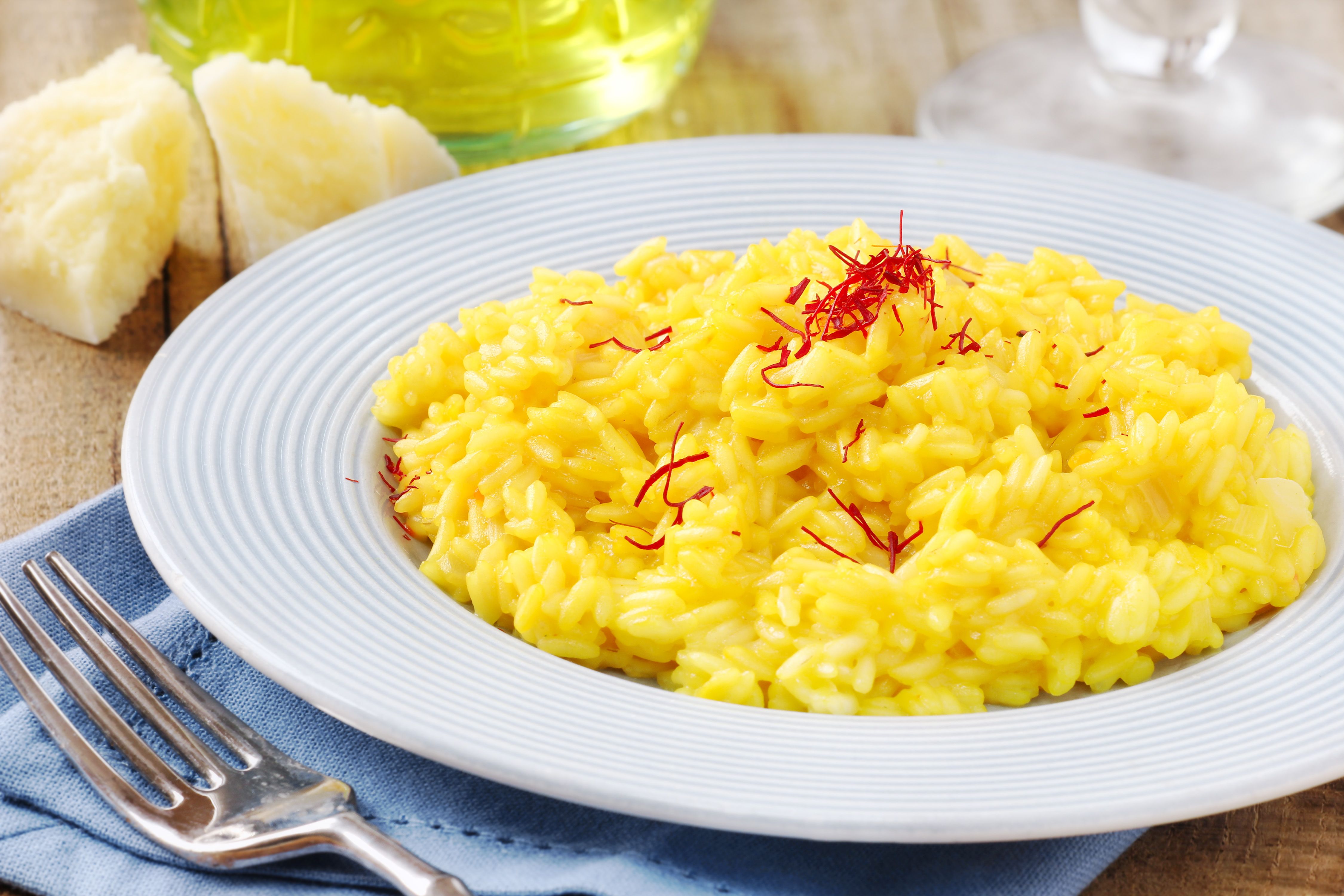 saffron risotto