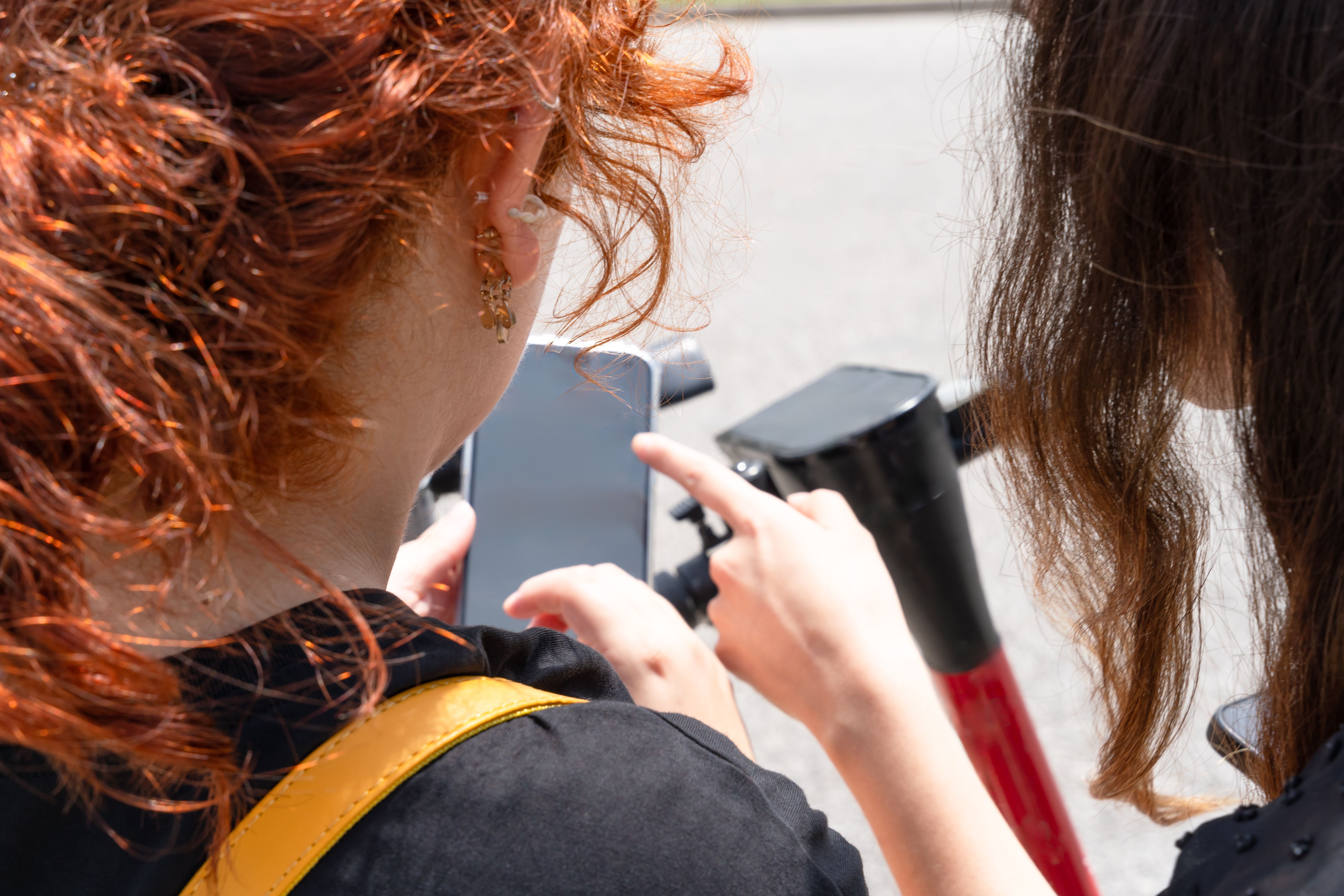 mobility scooter user