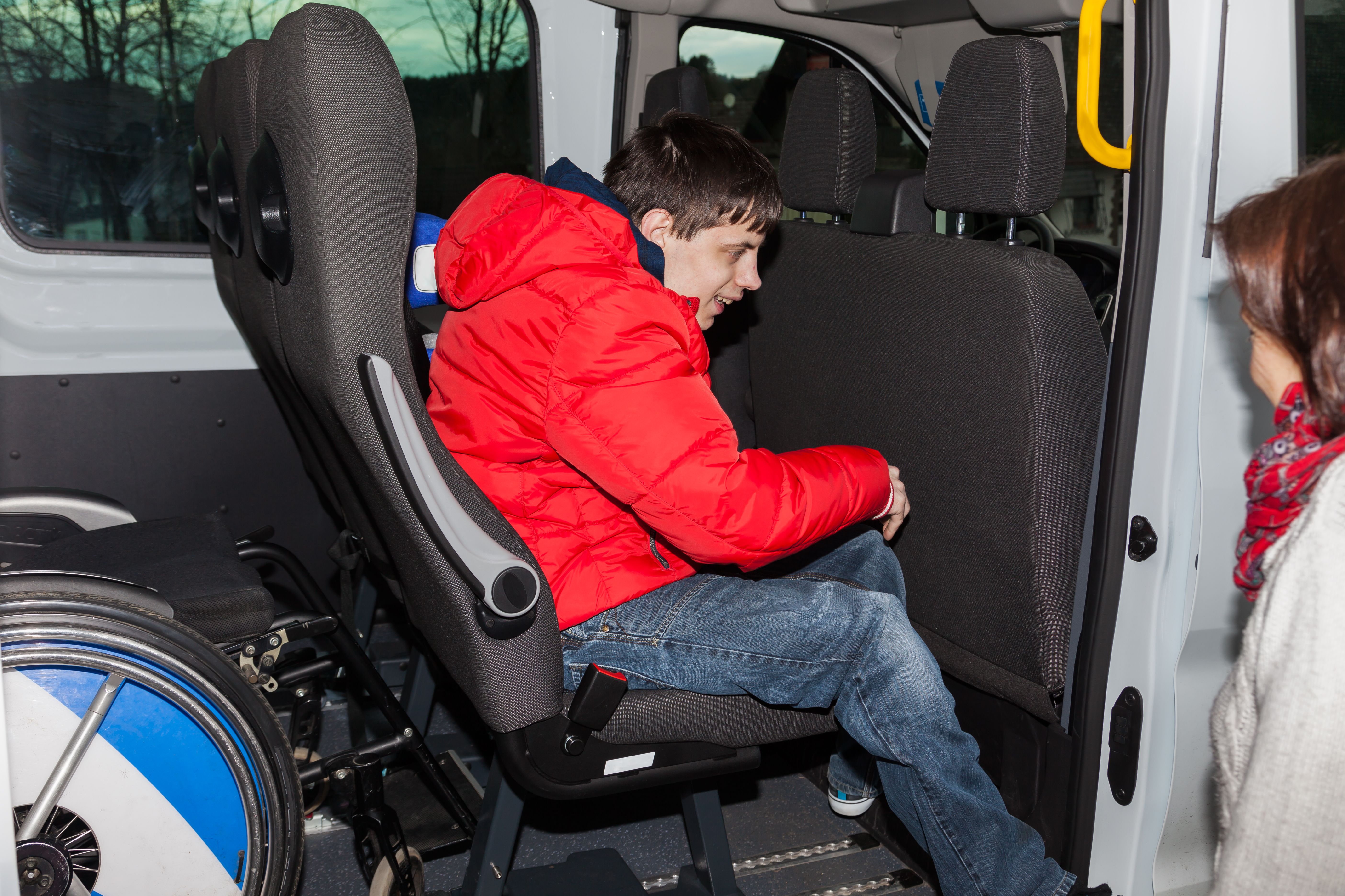 wheelchair ramp minibus