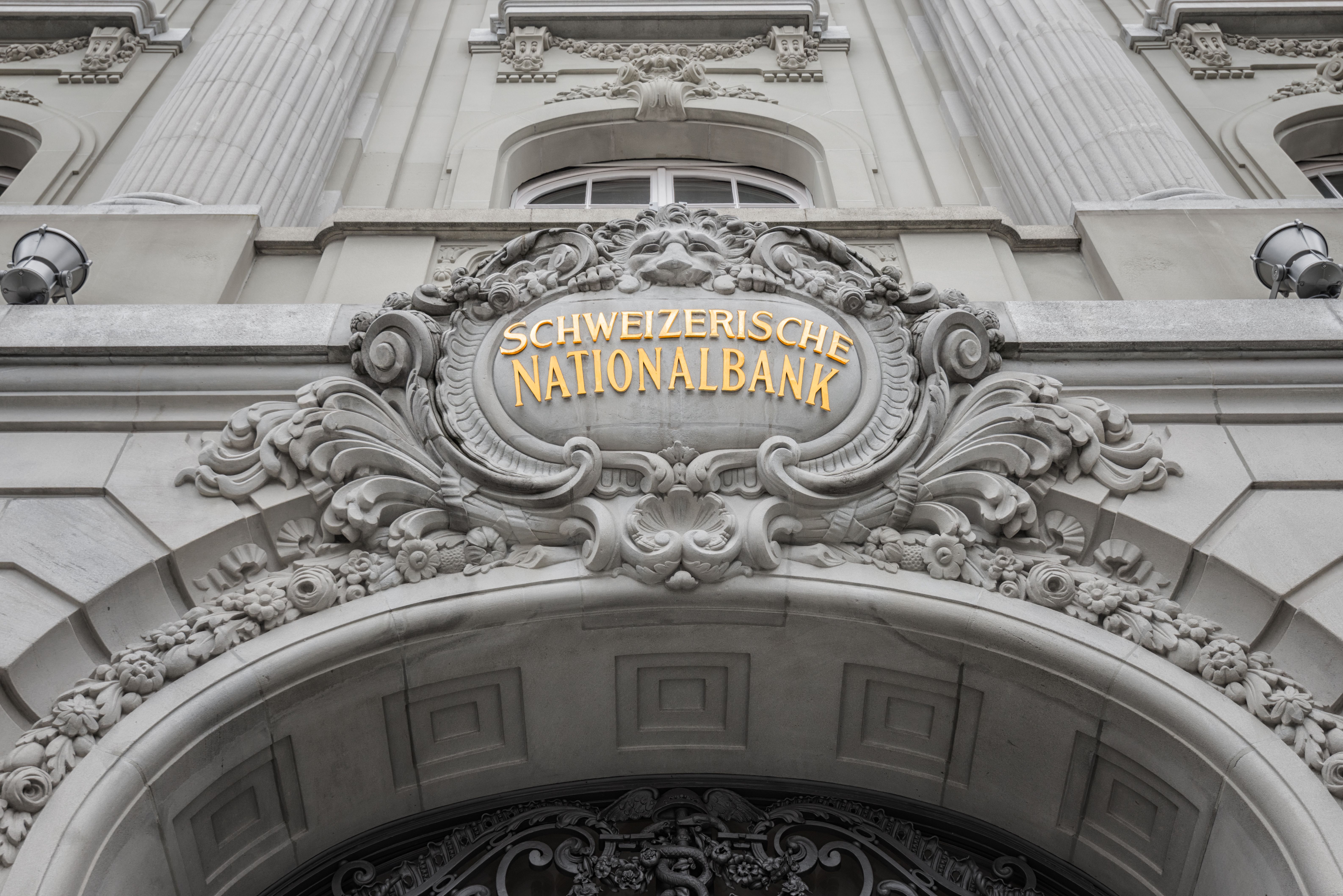 Entrée principale de la Banque nationale suisse (BNS), Banque nationale suisse