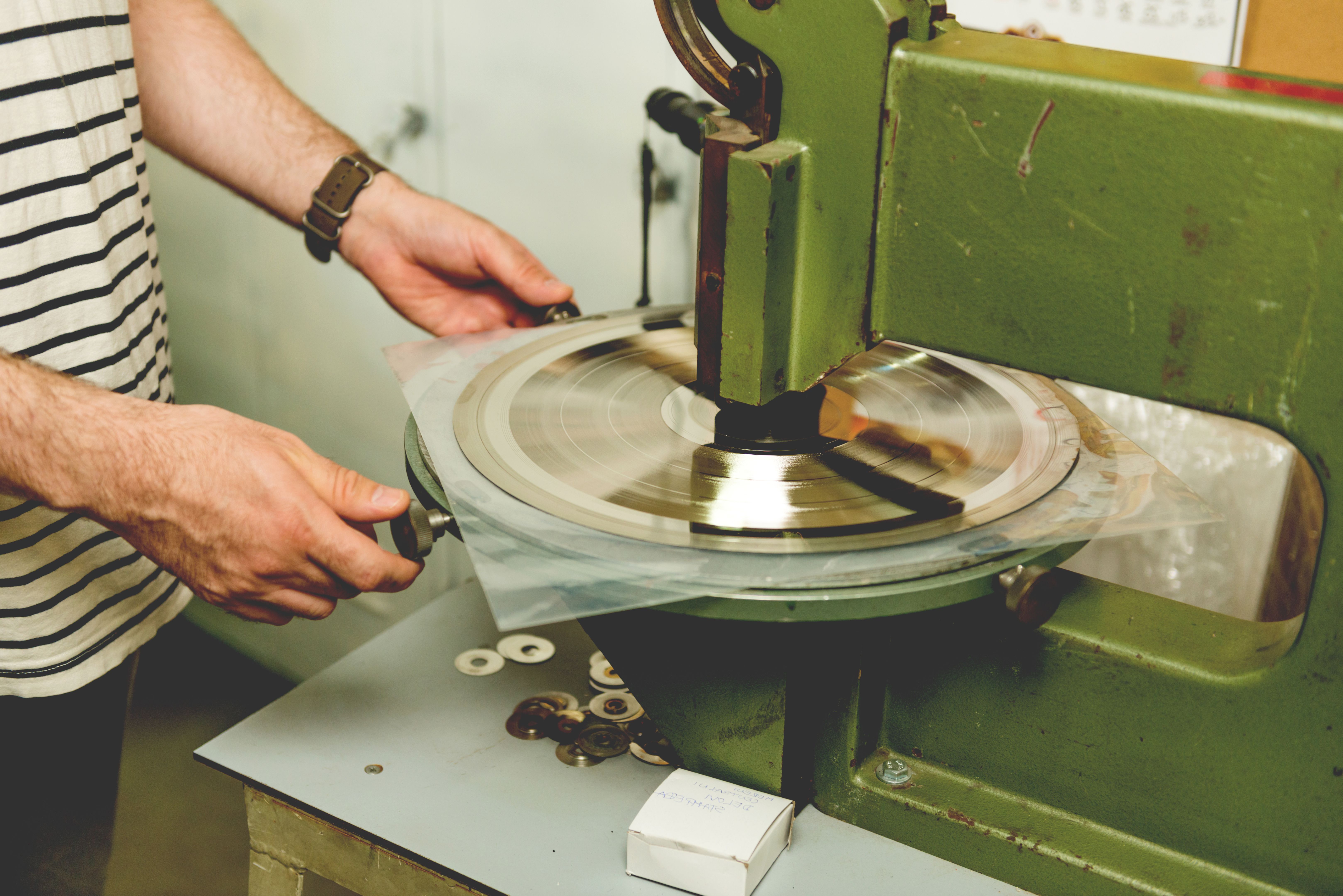 vinyl pressing