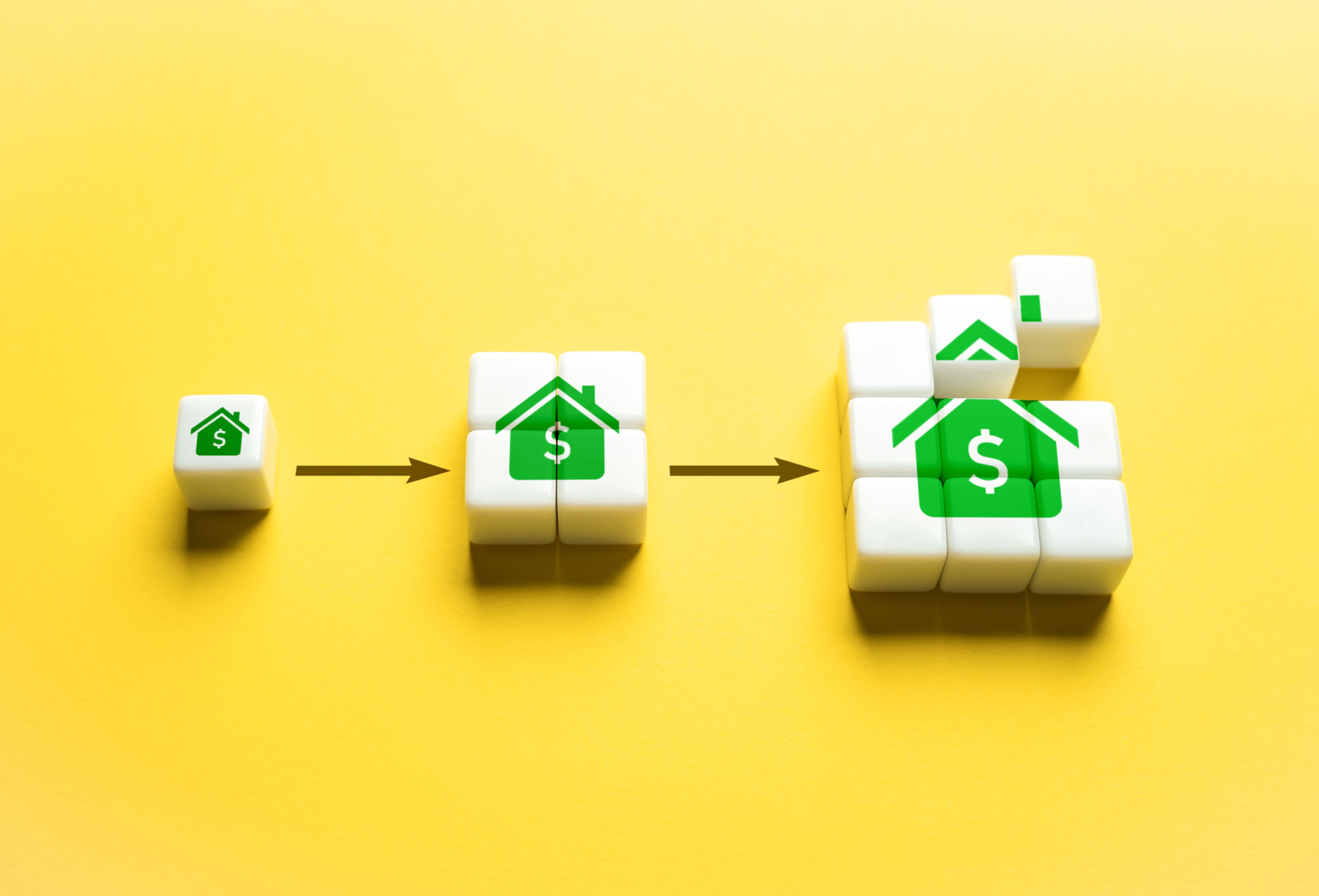 Increase in real estate value. Investment grows over time. Property becoming more valuable, ensuring a smart financial move.