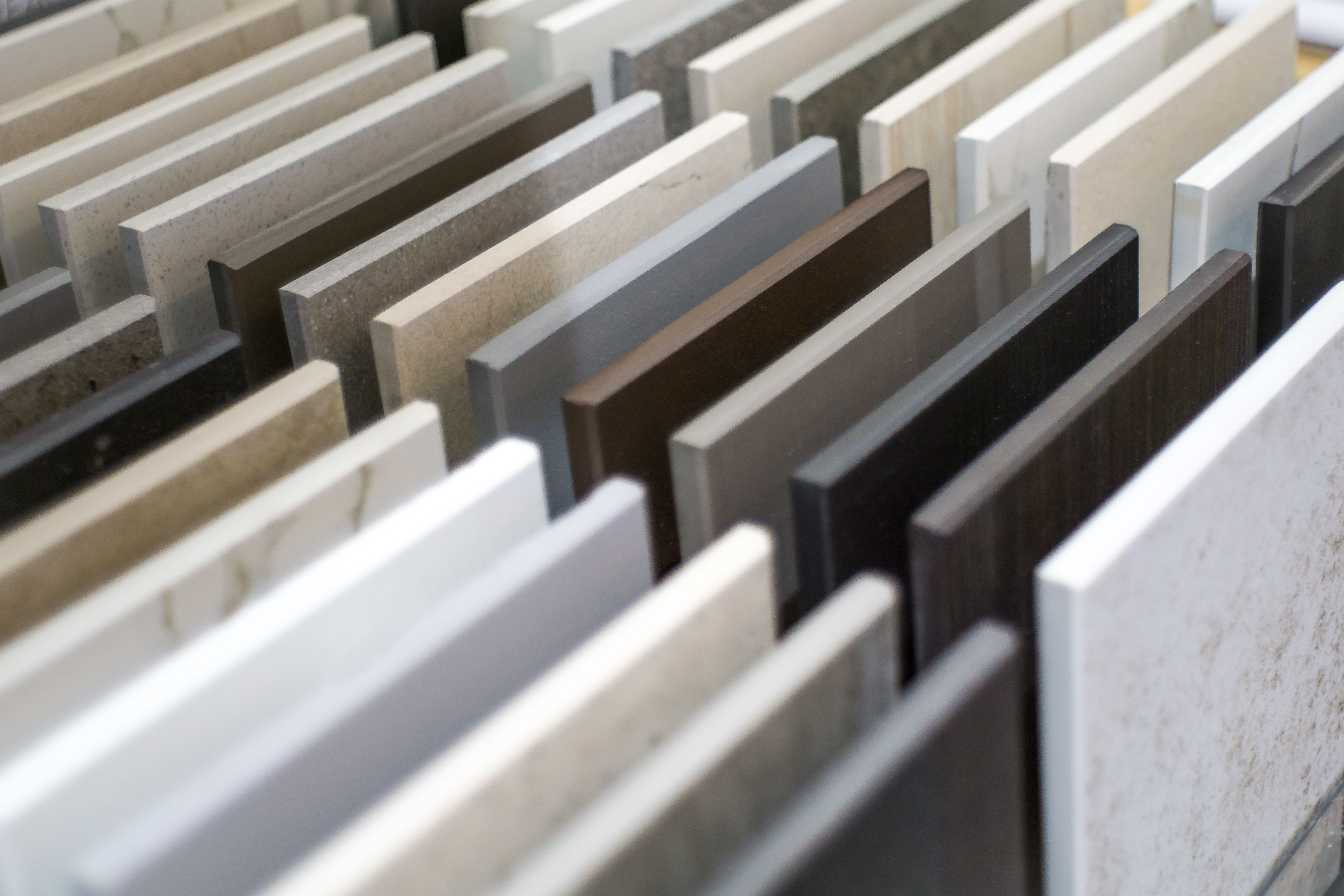 mixed material countertop